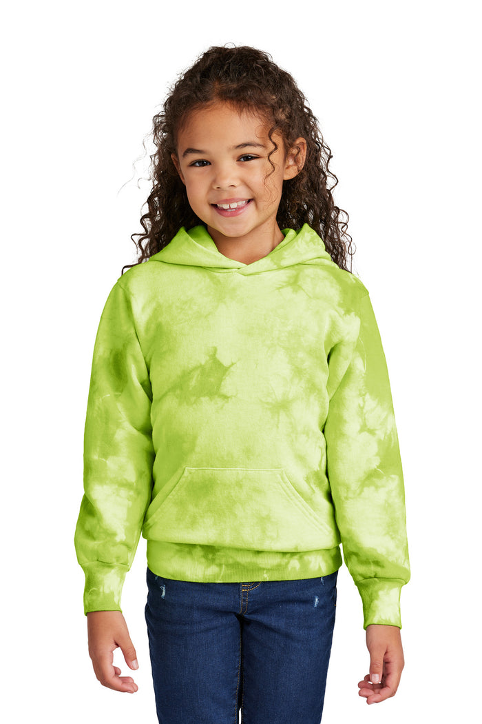 Port & Co™ Youth Crystal Tie-Dye Pullover Hoodie PC144Y