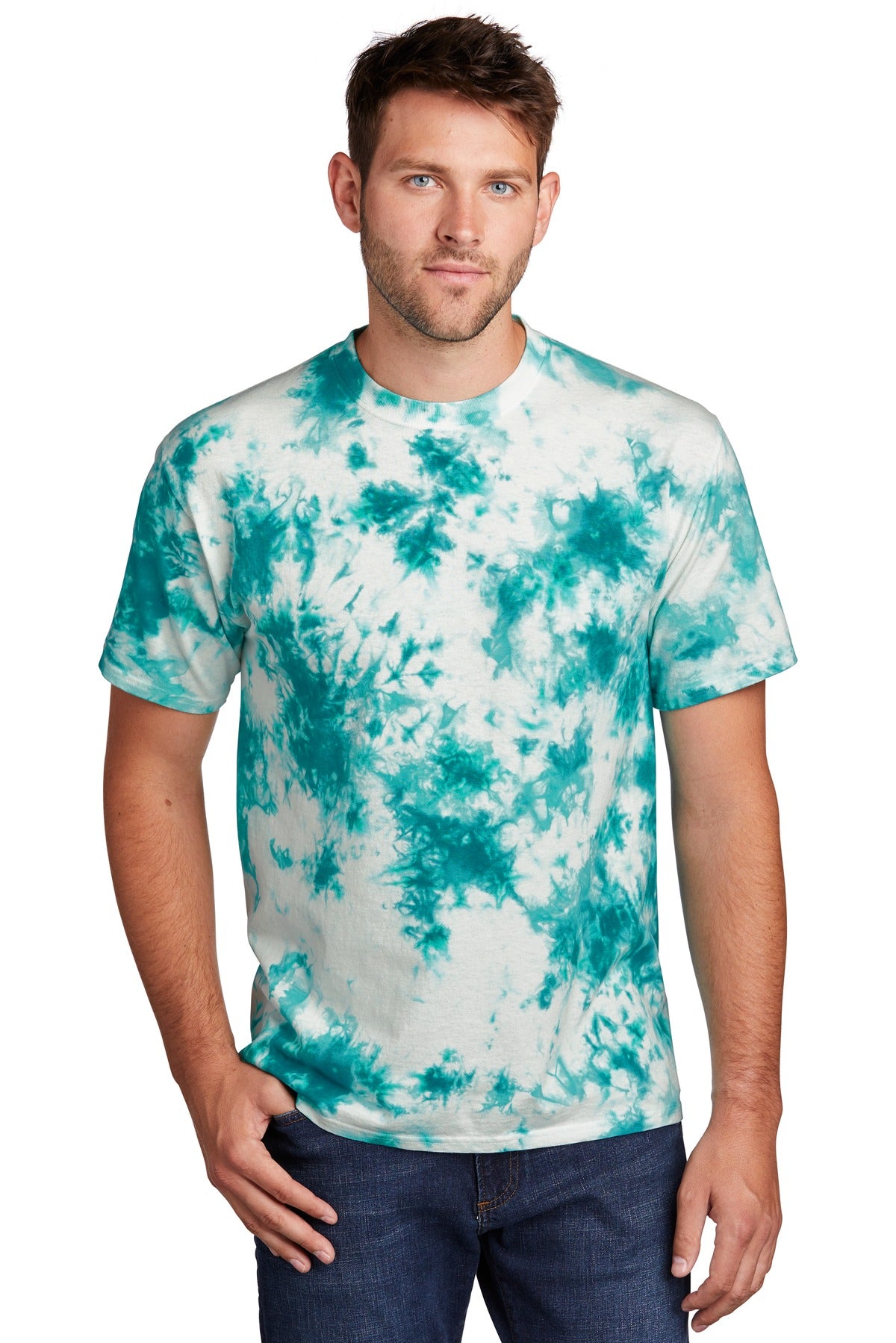 Port & Co™ Crystal Tie-Dye Tee PC145