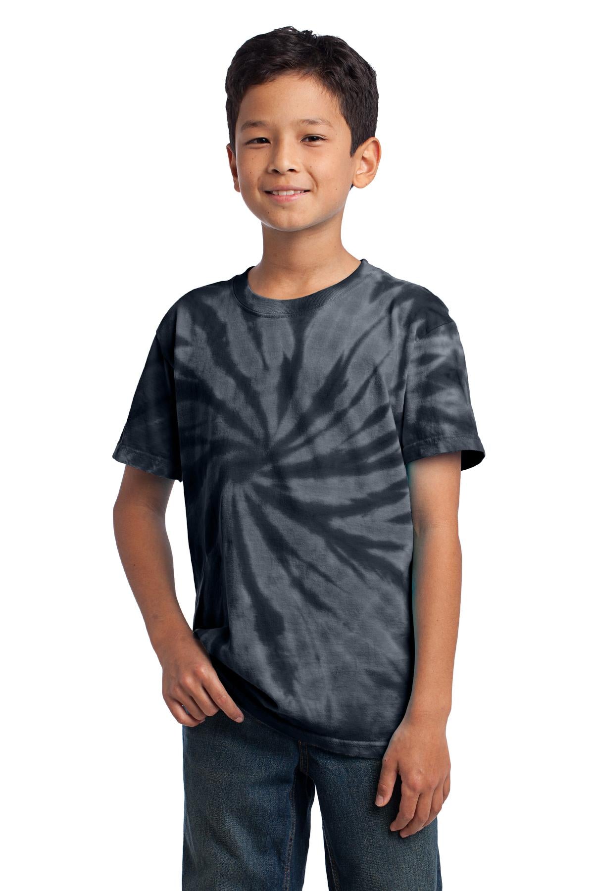 Port & Co™ Youth Tie-Dye Tee. PC147Y