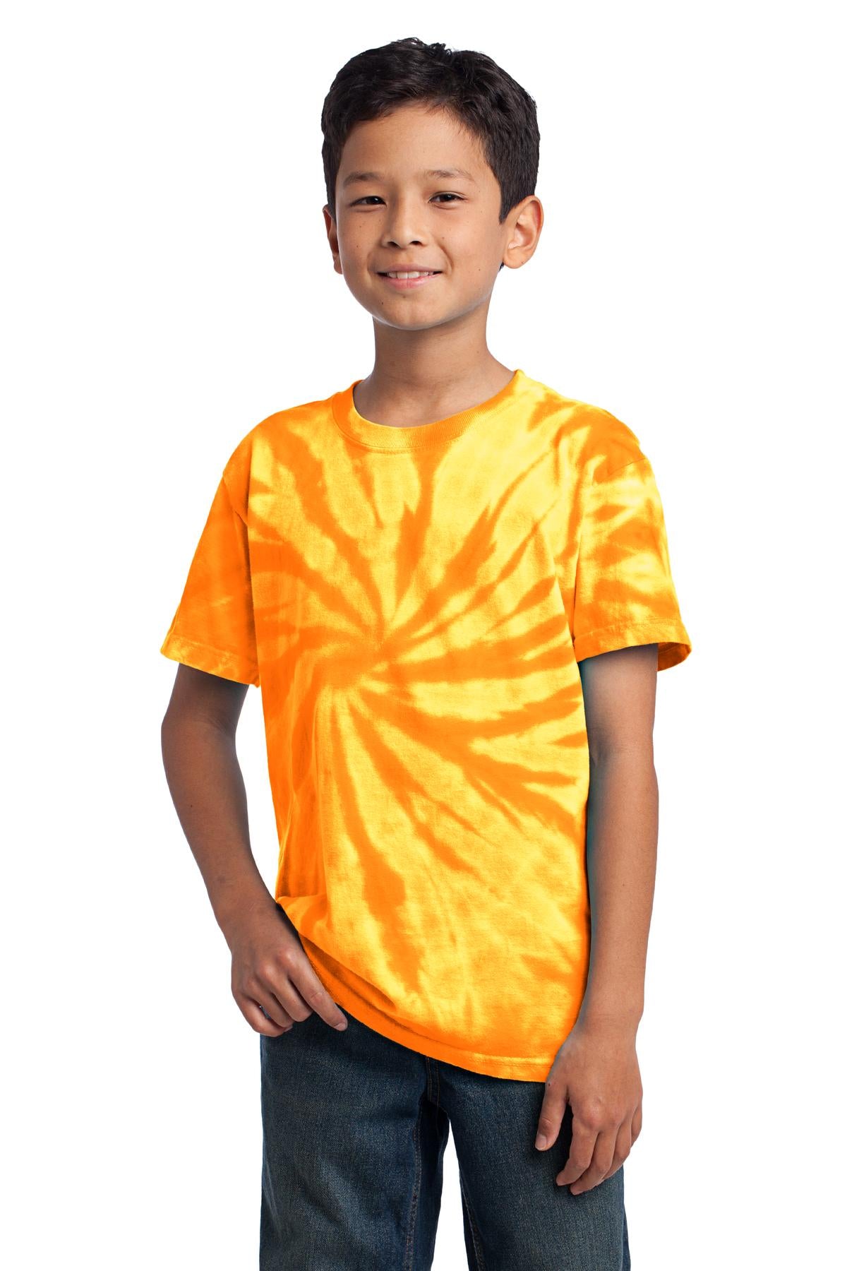 Port & Co™ Youth Tie-Dye Tee. PC147Y