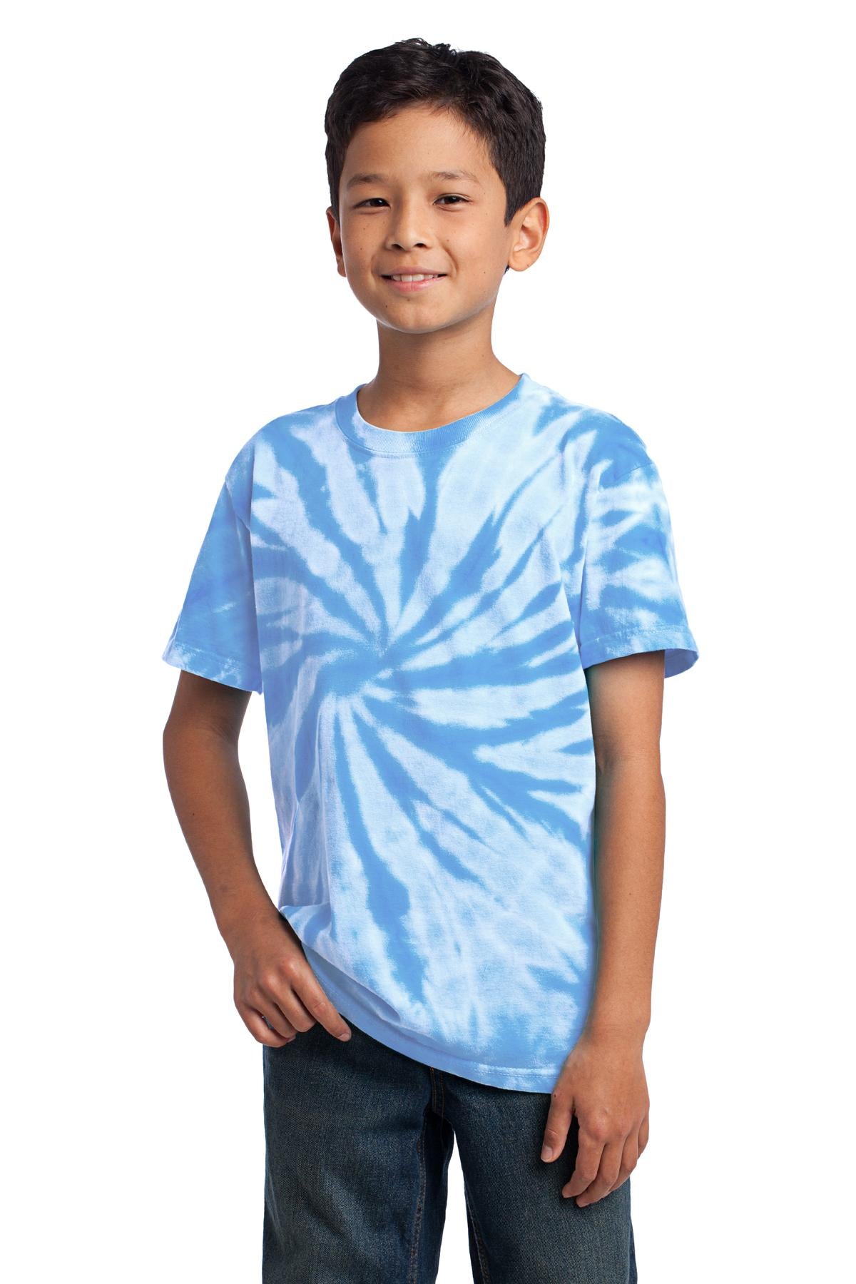Port & Co™ Youth Tie-Dye Tee. PC147Y