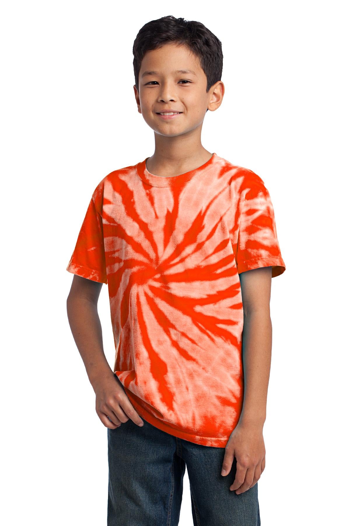 Port & Co™ Youth Tie-Dye Tee. PC147Y