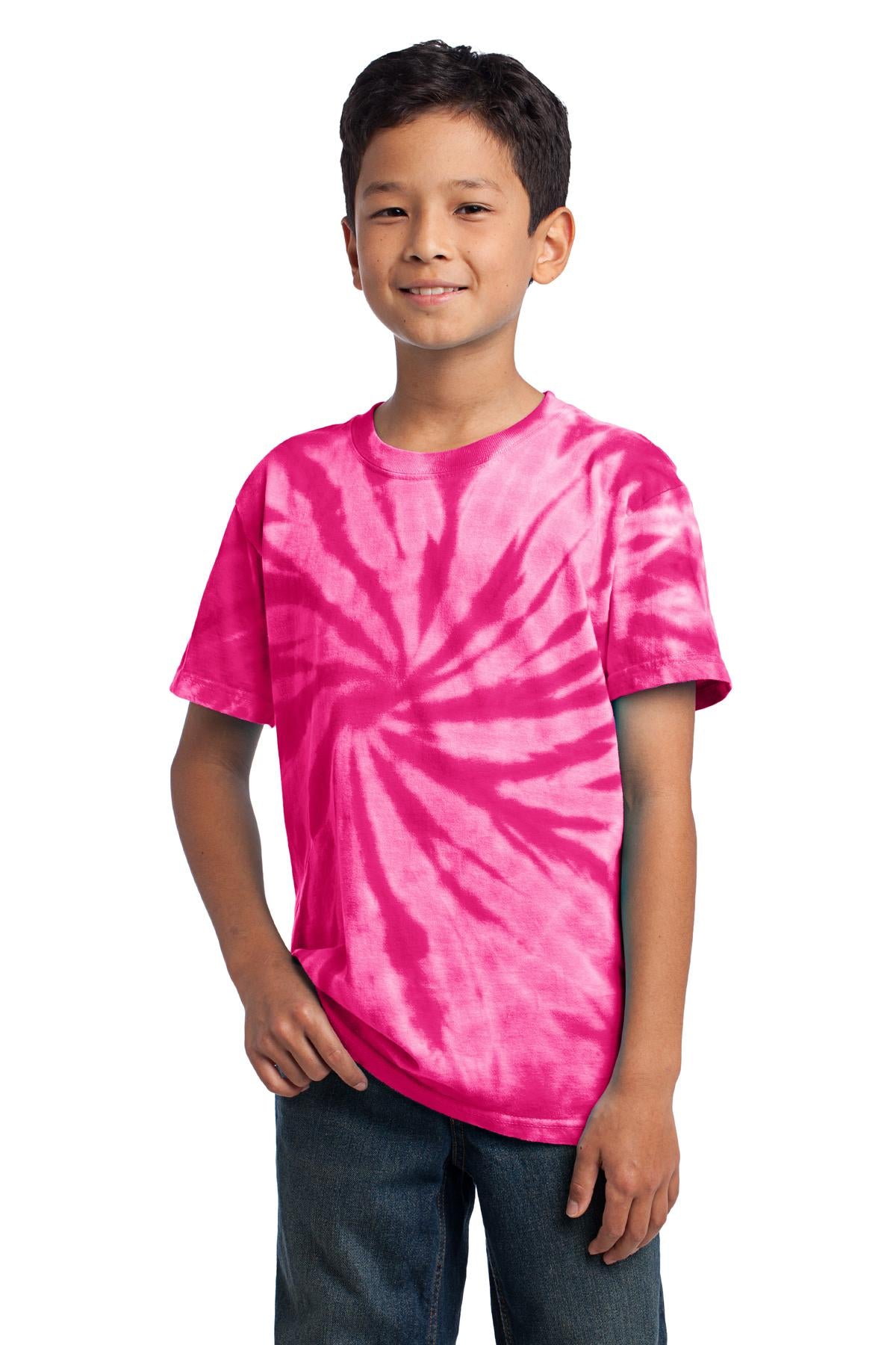 Port & Co™ Youth Tie-Dye Tee. PC147Y