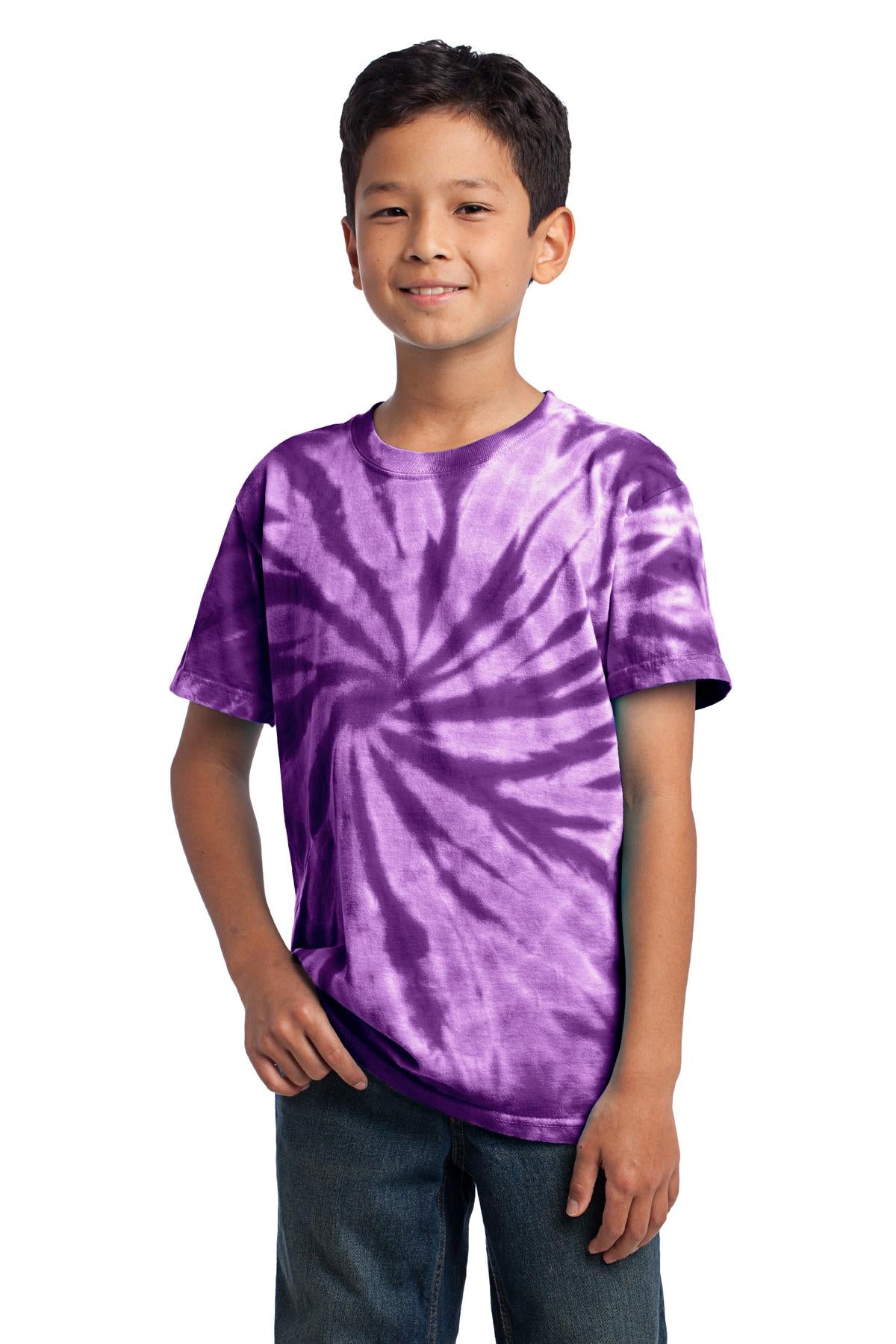 Port & Co™ Youth Tie-Dye Tee. PC147Y
