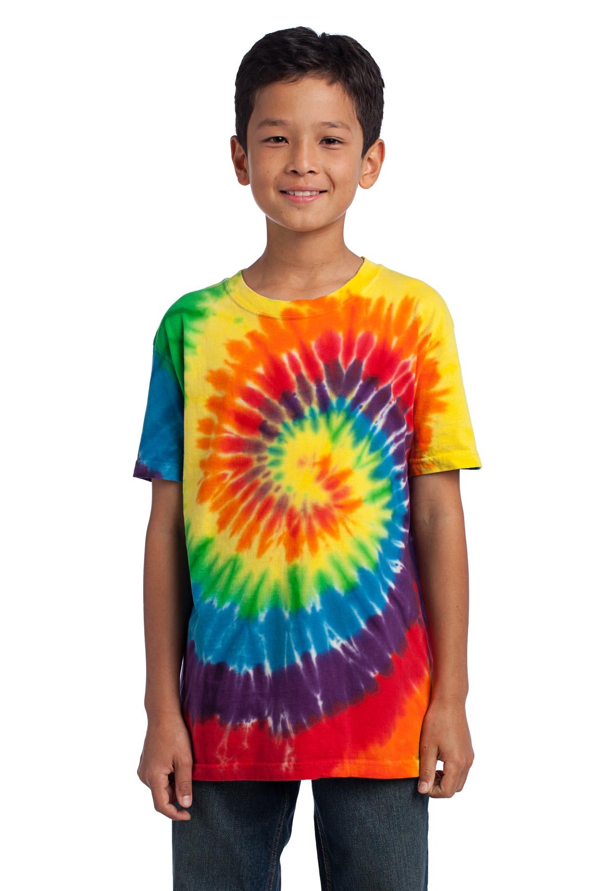 Port & Co™ Youth Tie-Dye Tee. PC147Y