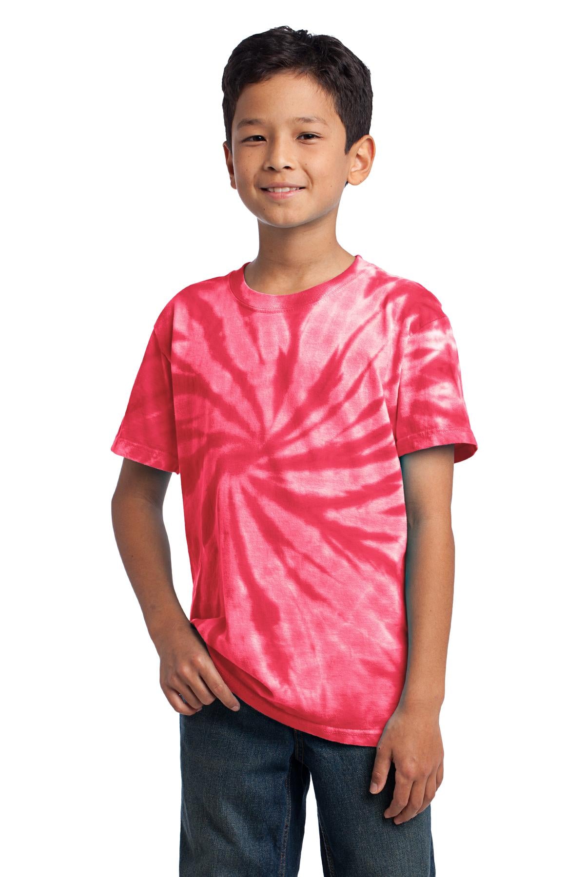 Port & Co™ Youth Tie-Dye Tee. PC147Y