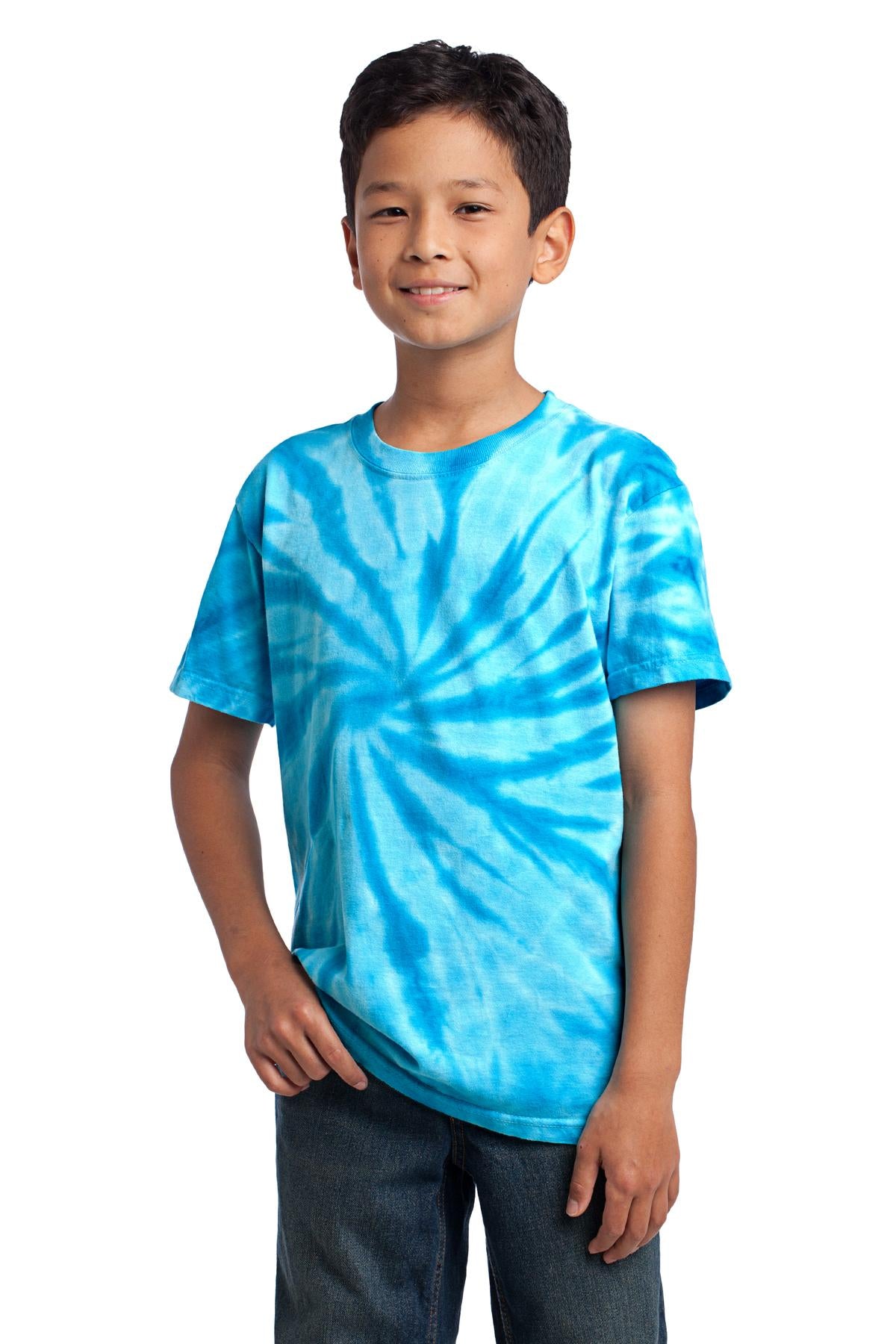 Port & Co™ Youth Tie-Dye Tee. PC147Y