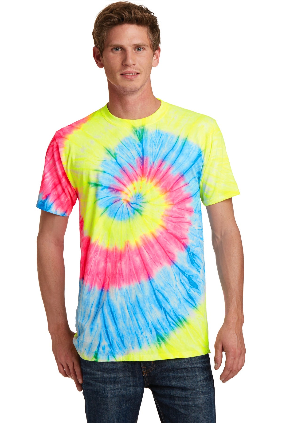 Port & Co™ Tie-Dye Tee. PC147