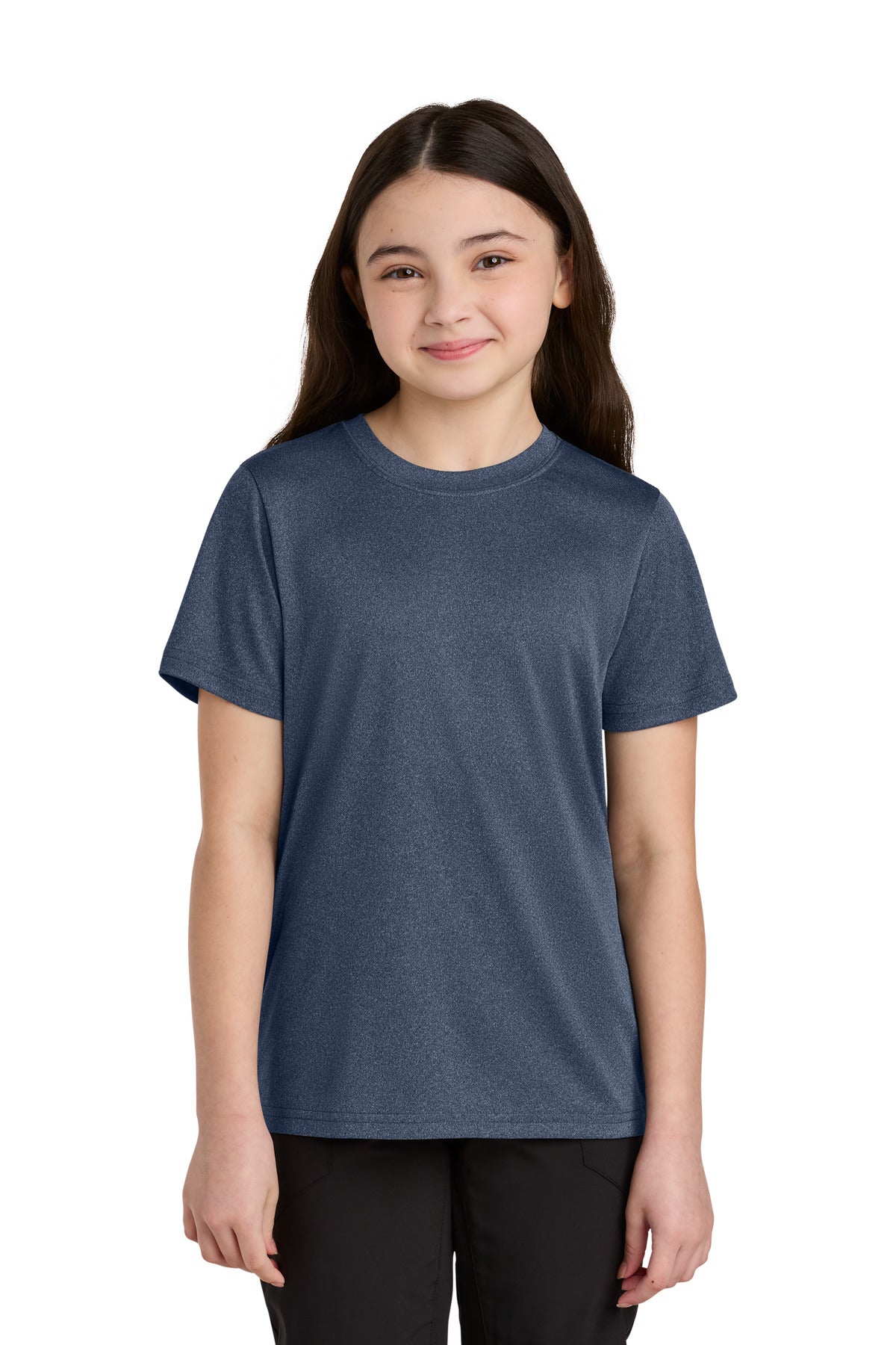 Port & Co™ Youth Heather Performance Tee PC390Y