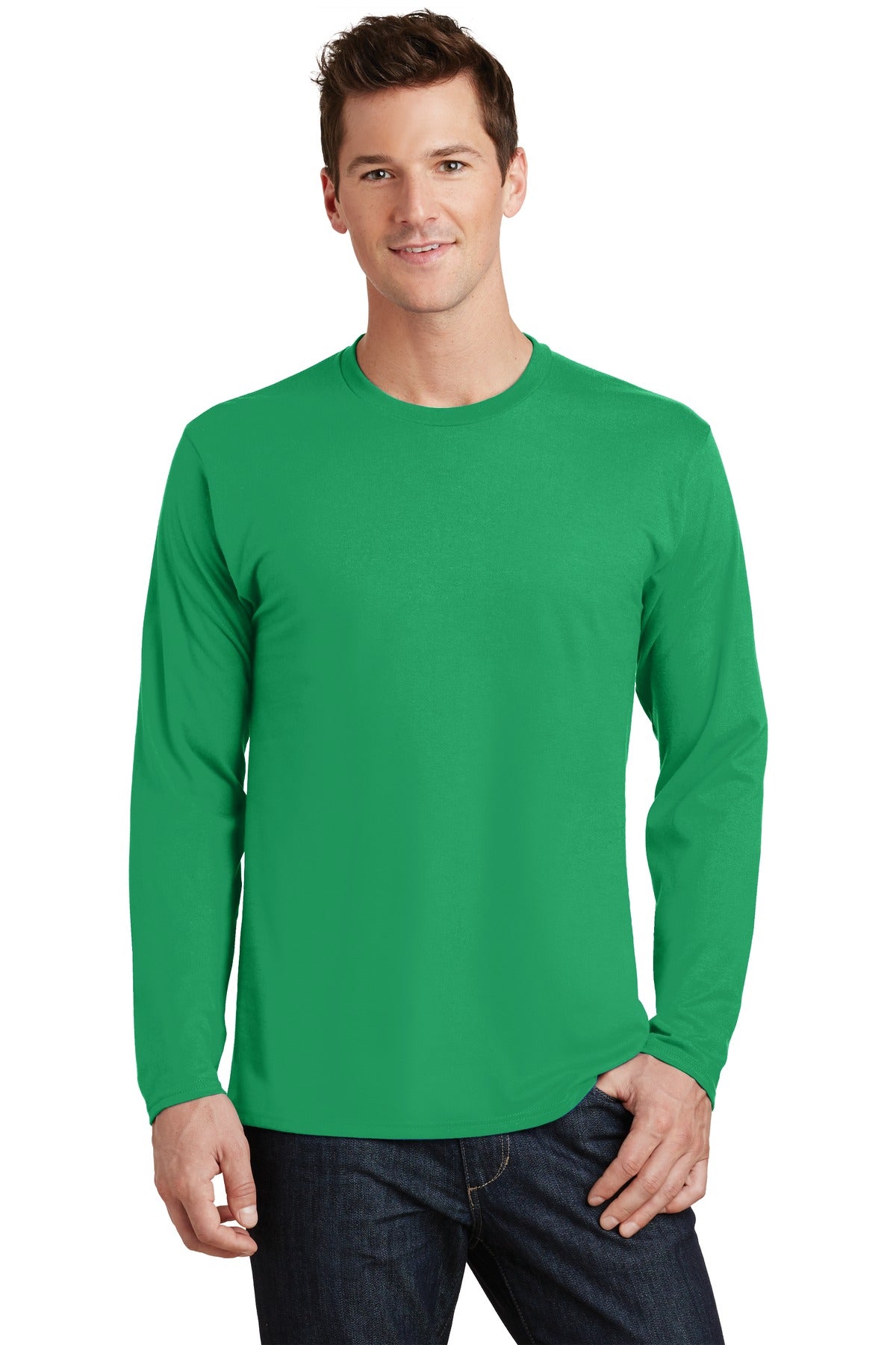 Port & Co™ Long Sleeve Fan Favorite Tee. PC450LS