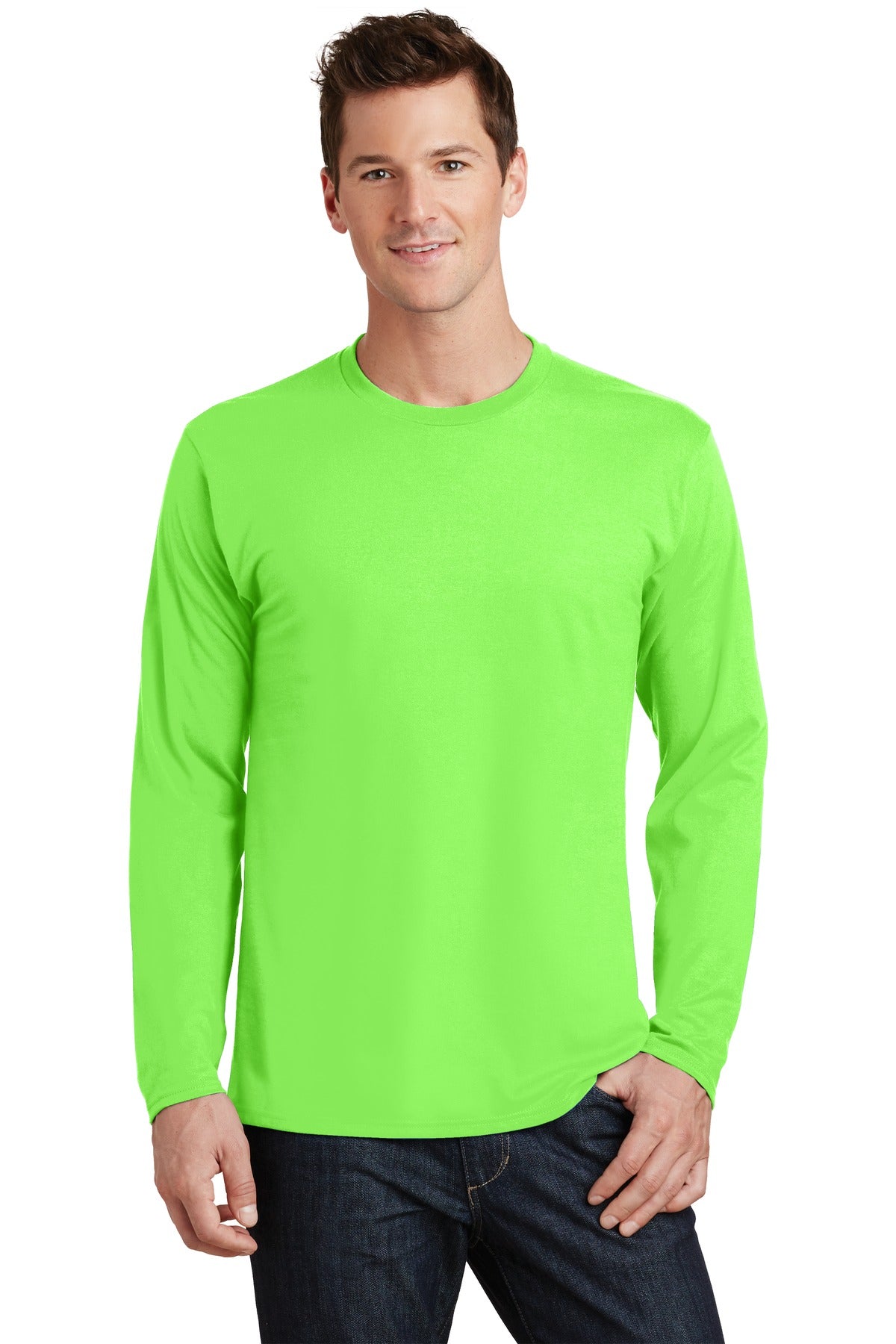 Port & Co™ Long Sleeve Fan Favorite Tee. PC450LS