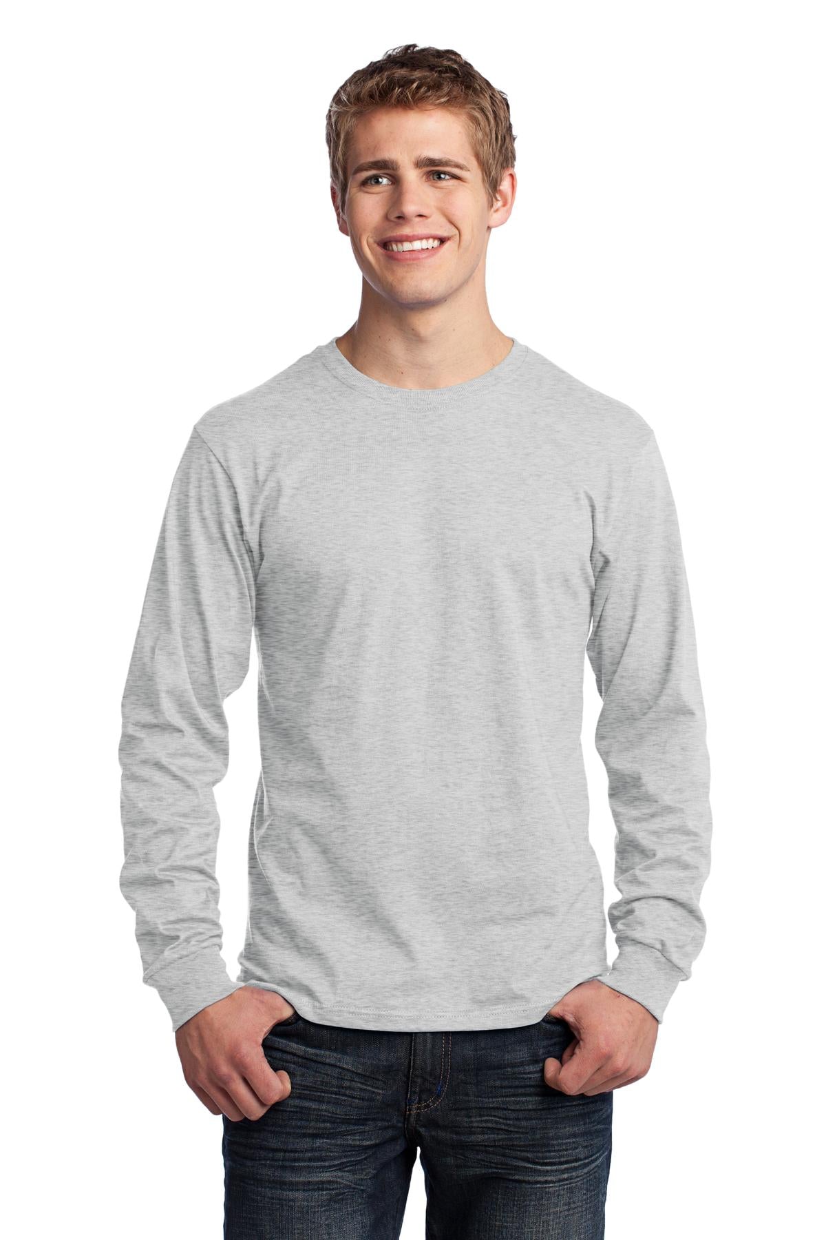 Port & Co™ Long Sleeve Core Cotton Tee. PC54LS