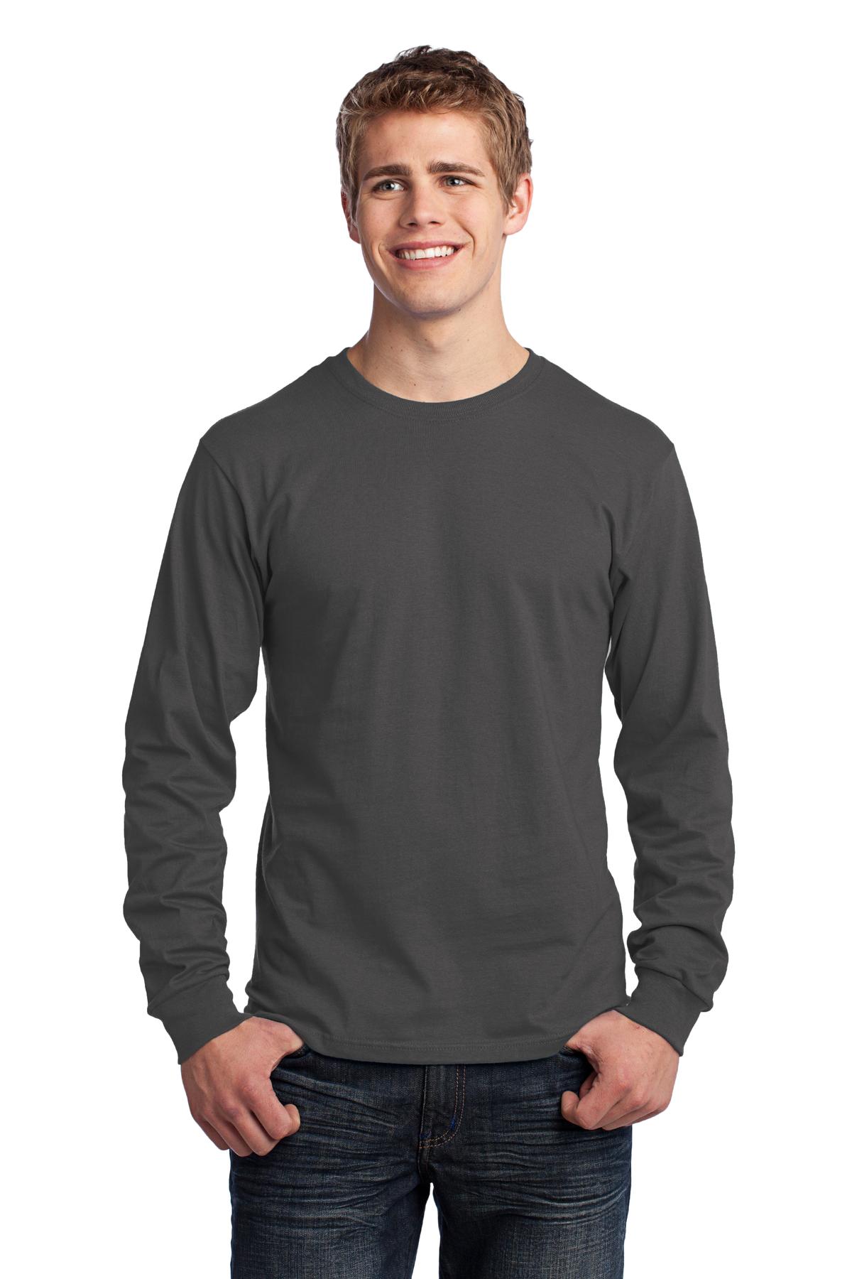 Port & Co™ Long Sleeve Core Cotton Tee. PC54LS
