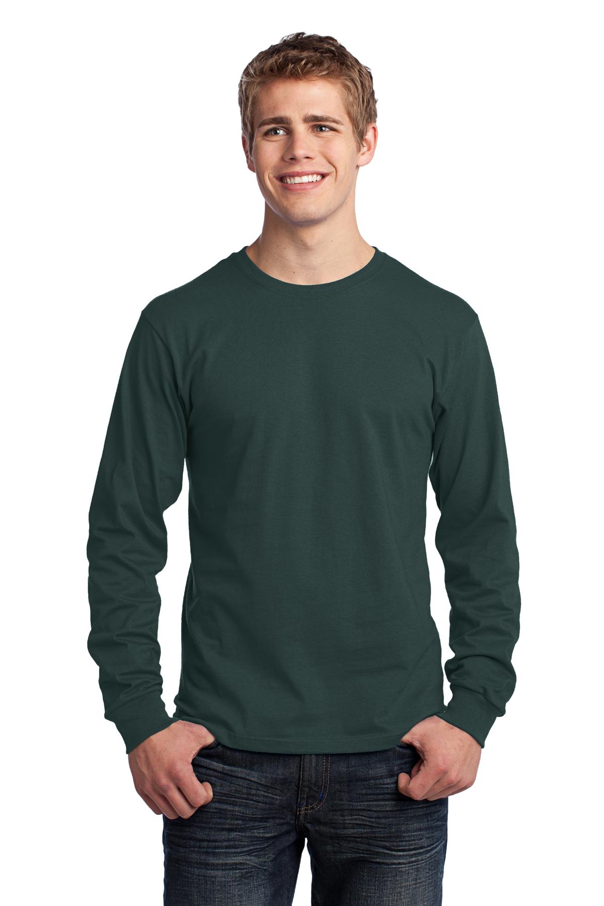 Port & Co™ Long Sleeve Core Cotton Tee. PC54LS