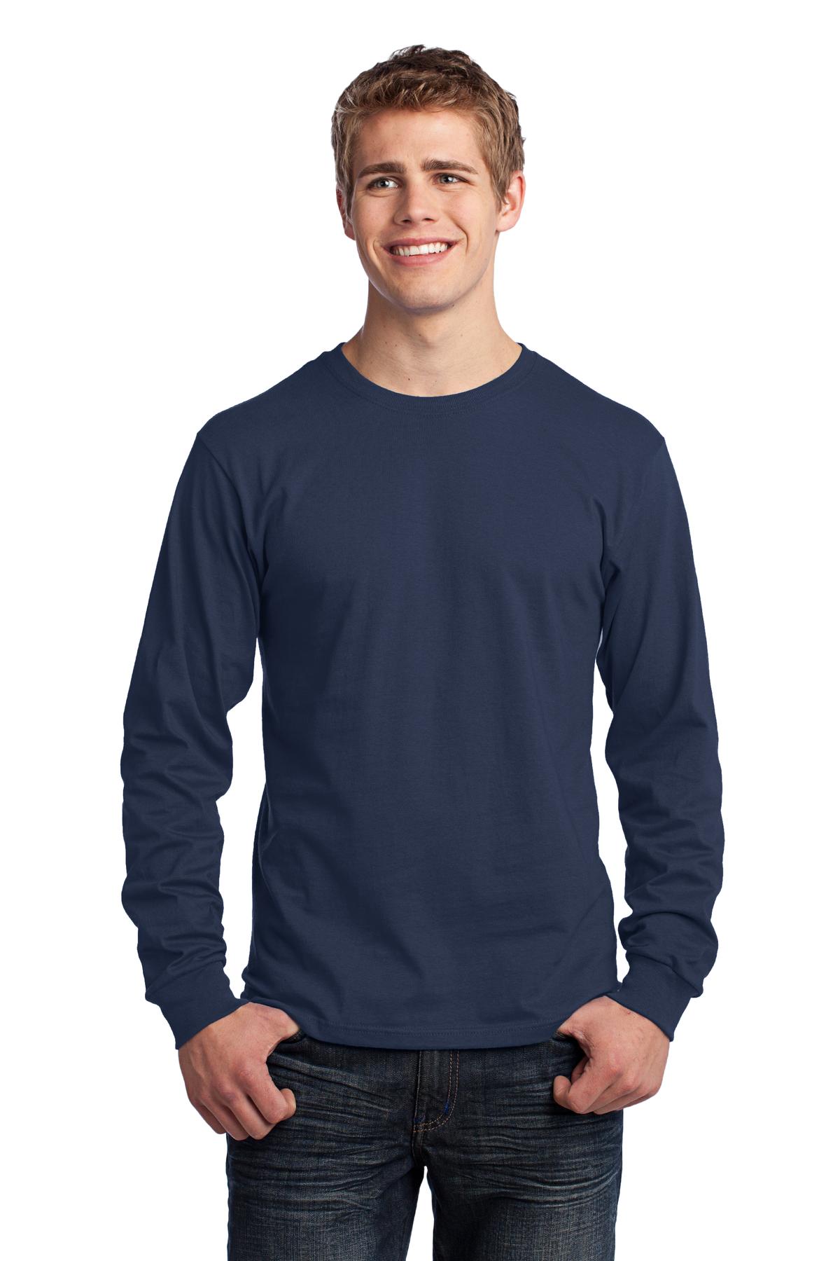 Port & Co™ Long Sleeve Core Cotton Tee. PC54LS