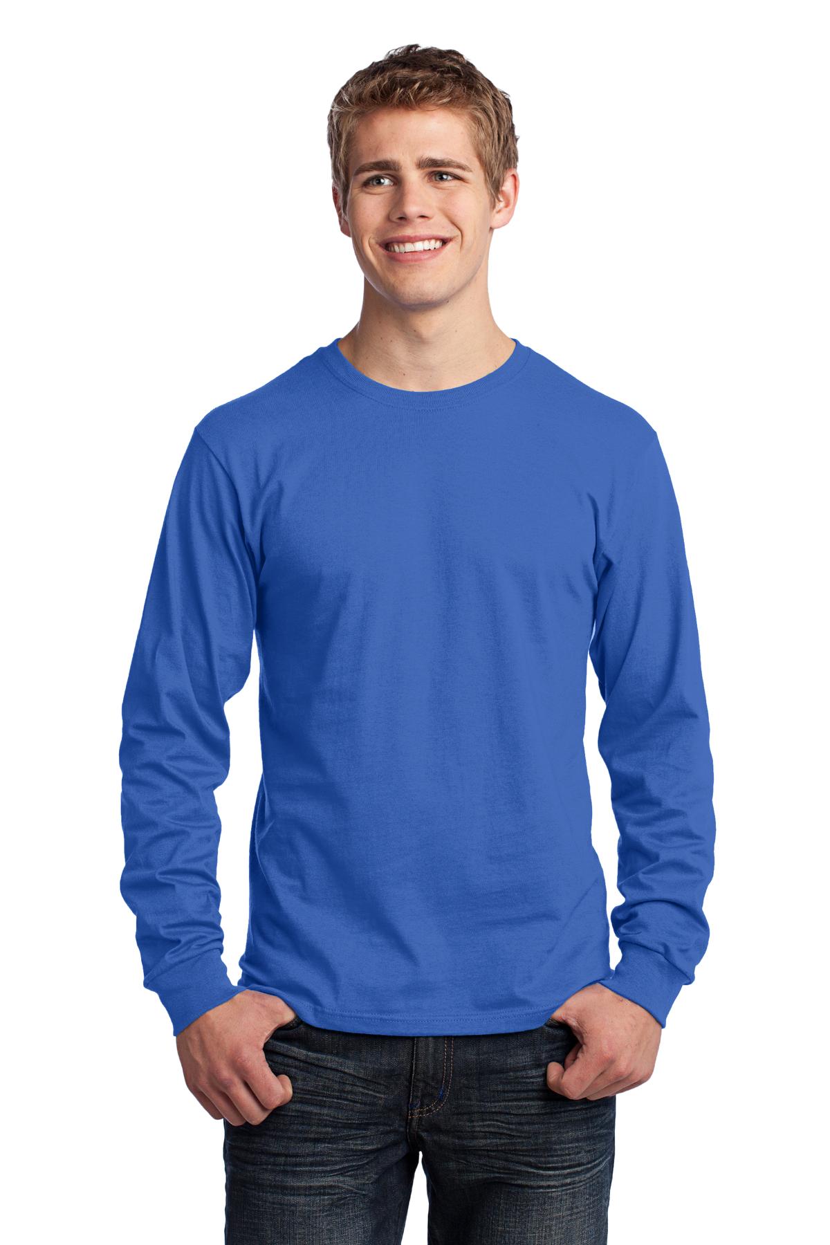 Port & Co™ Long Sleeve Core Cotton Tee. PC54LS