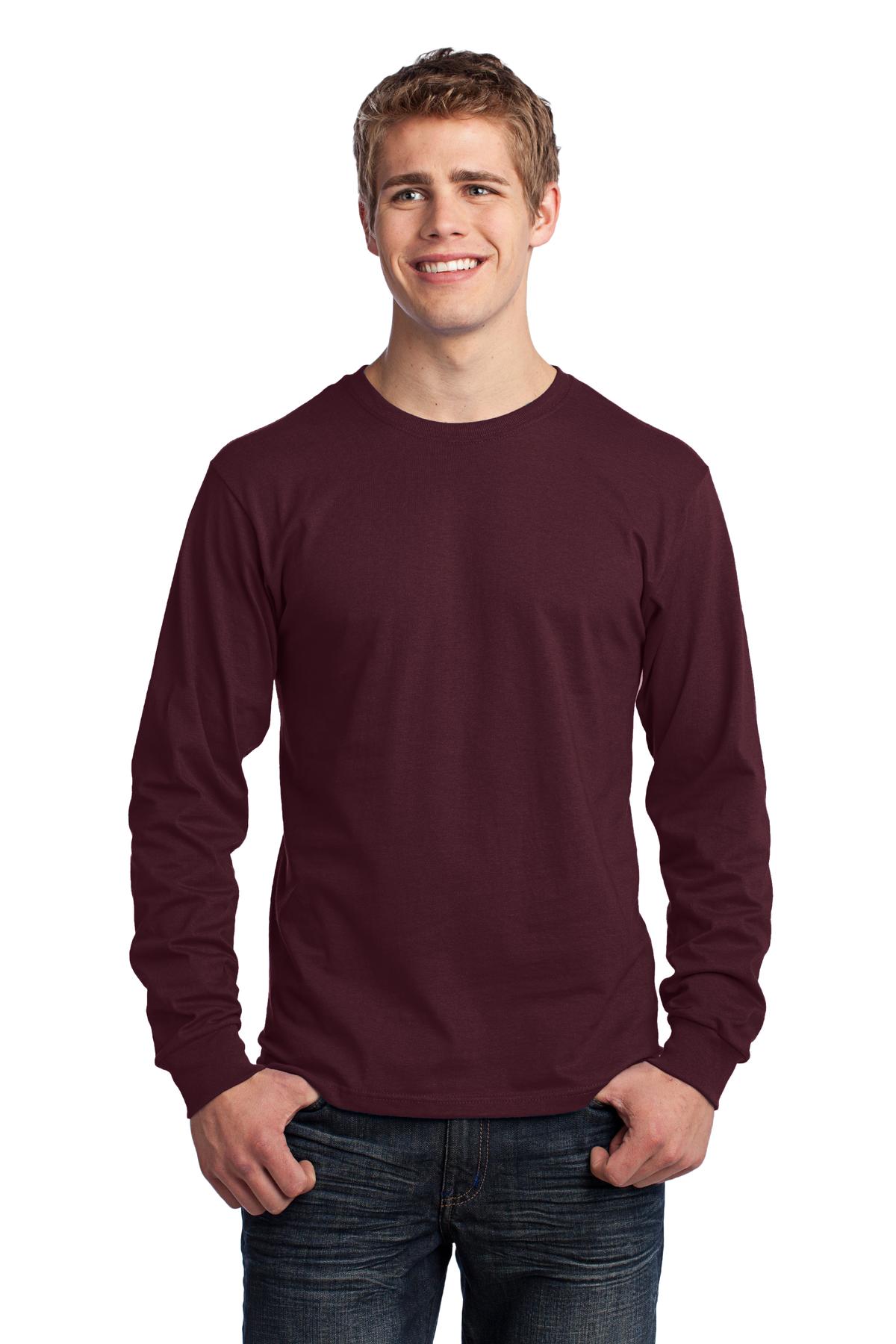 Port & Co™ Long Sleeve Core Cotton Tee. PC54LS
