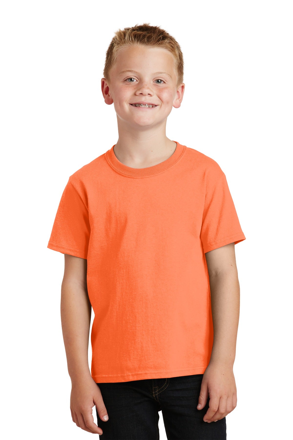 Port & Co™ Youth Core Cotton Tee. PC54Y