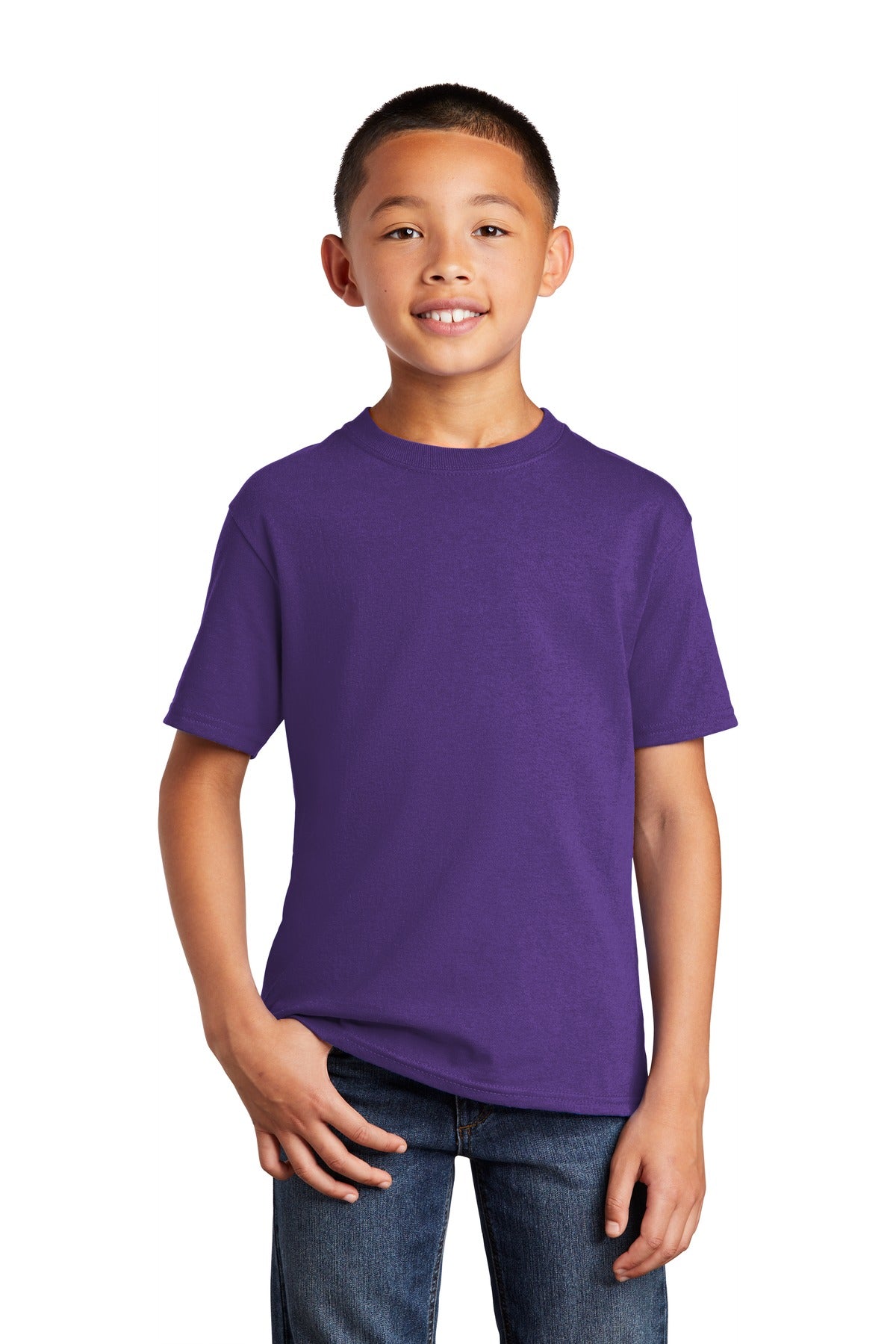 Port & Co™ Youth Core Cotton Tee. PC54Y