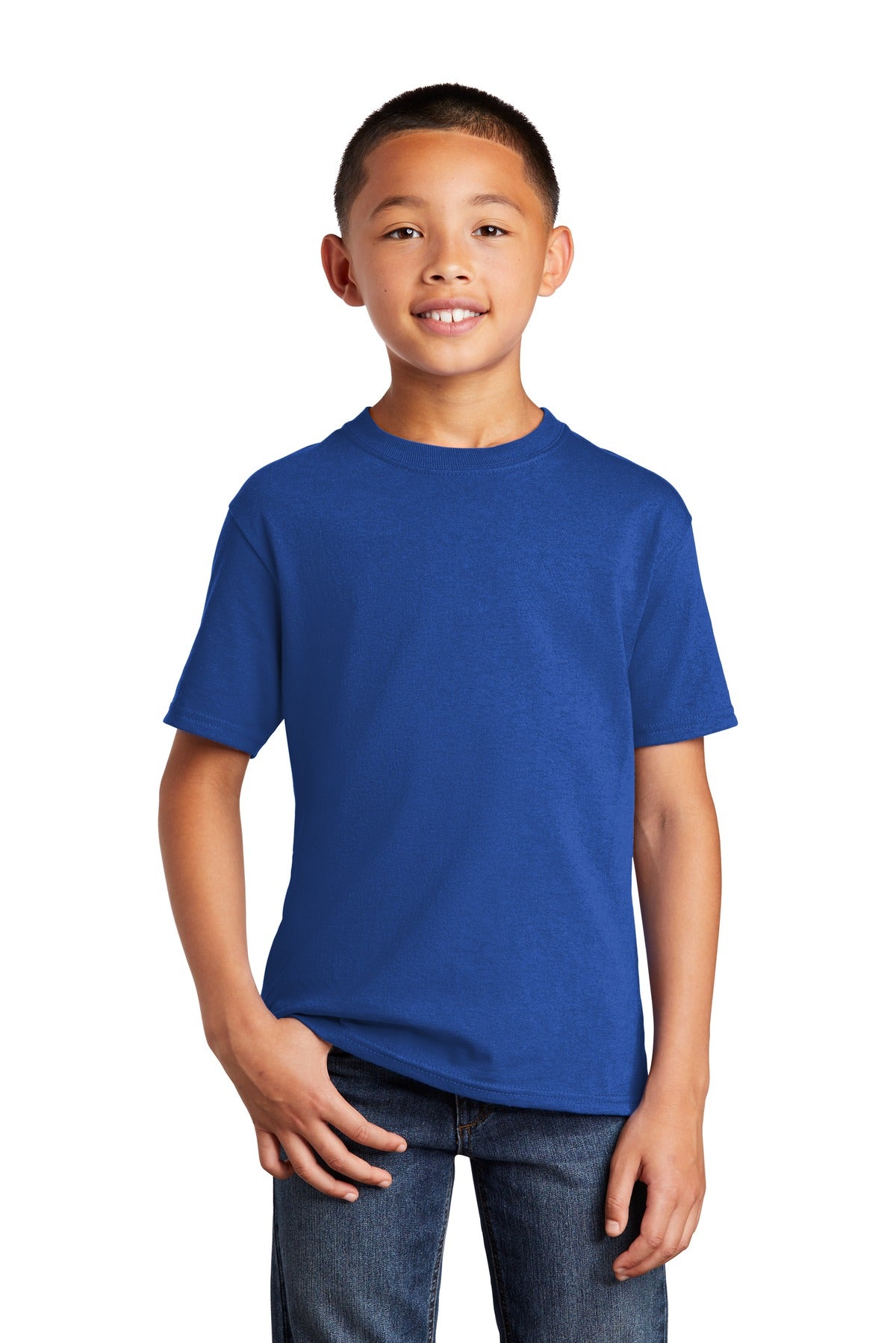 Port & Co™ Youth Core Cotton Tee. PC54Y