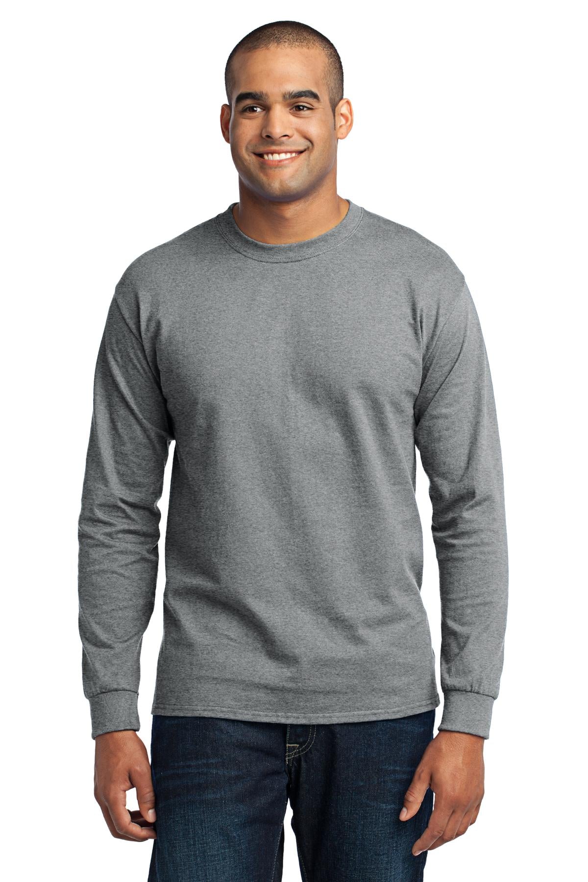 Port & Co™ Tall Long Sleeve Core Blend Tee. PC55LST