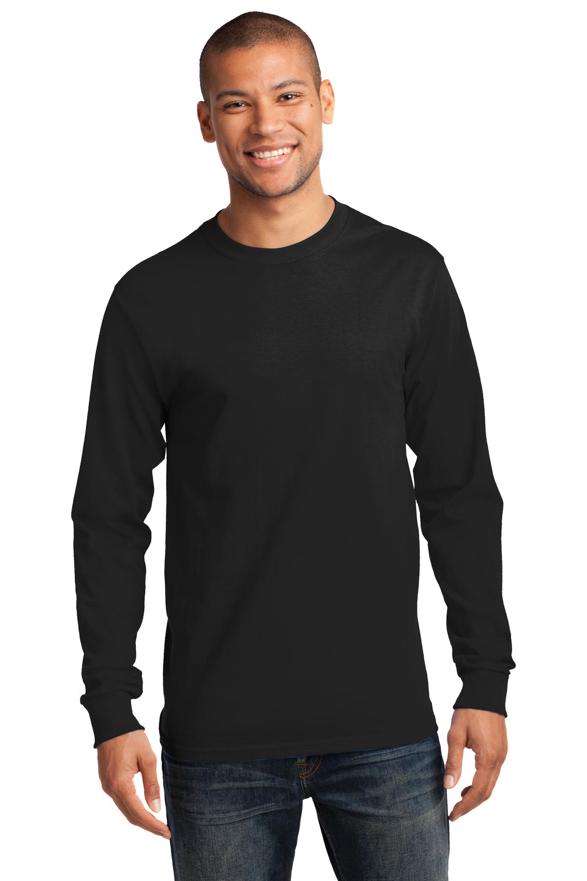 Port & Co™ Tall Long Sleeve Essential Tee. PC61LST
