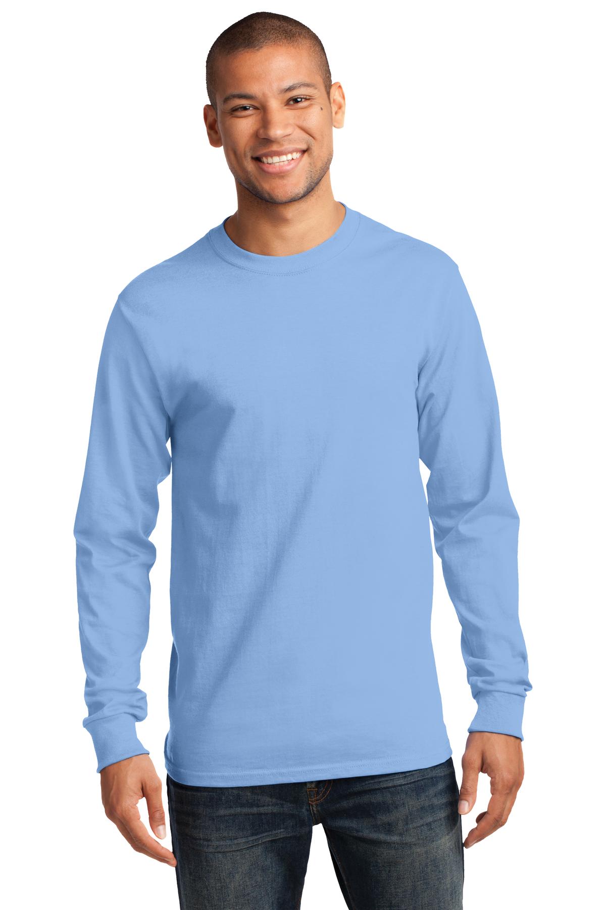 Port & Co™ Tall Long Sleeve Essential Tee. PC61LST