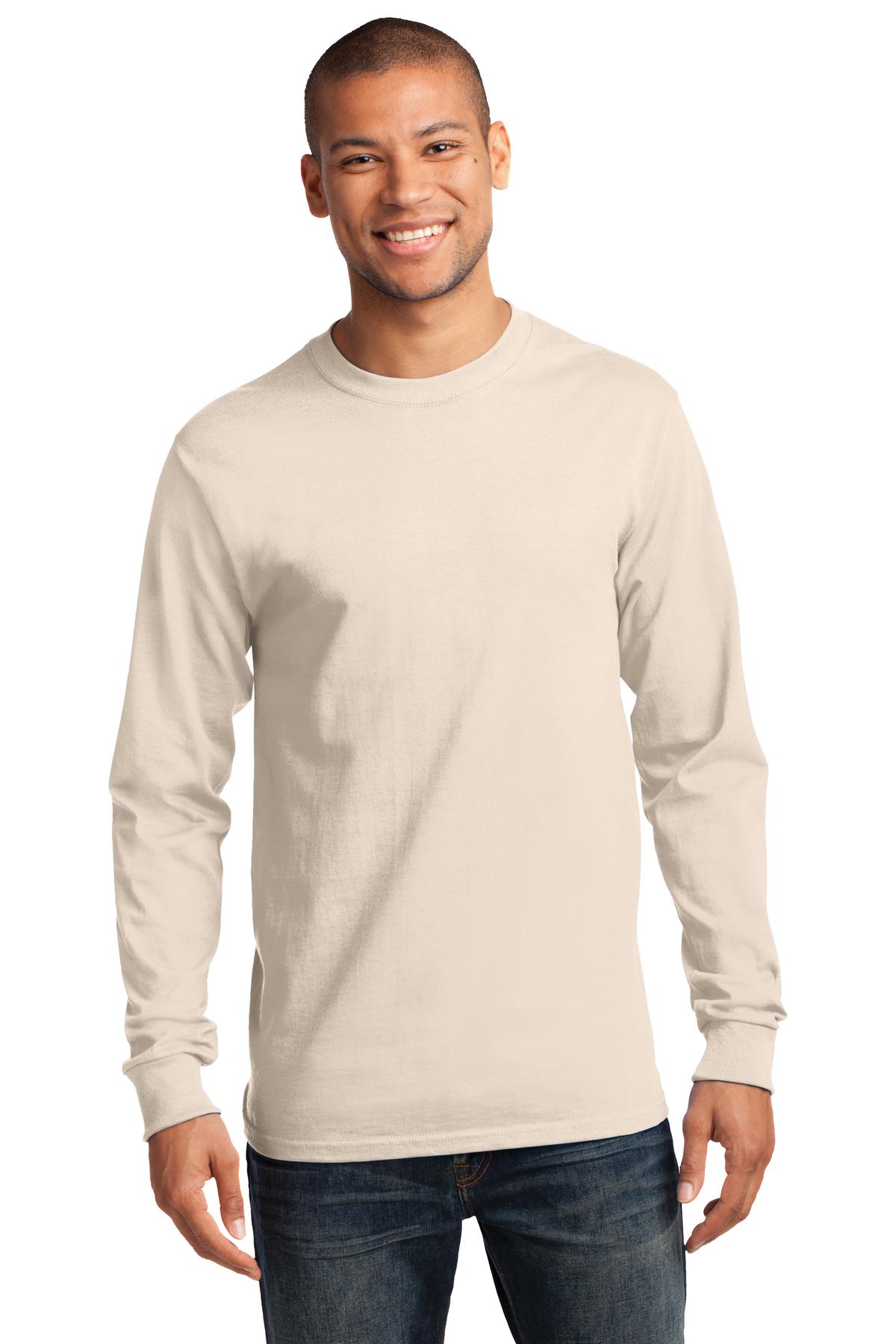 Port & Co™ Tall Long Sleeve Essential Tee. PC61LST
