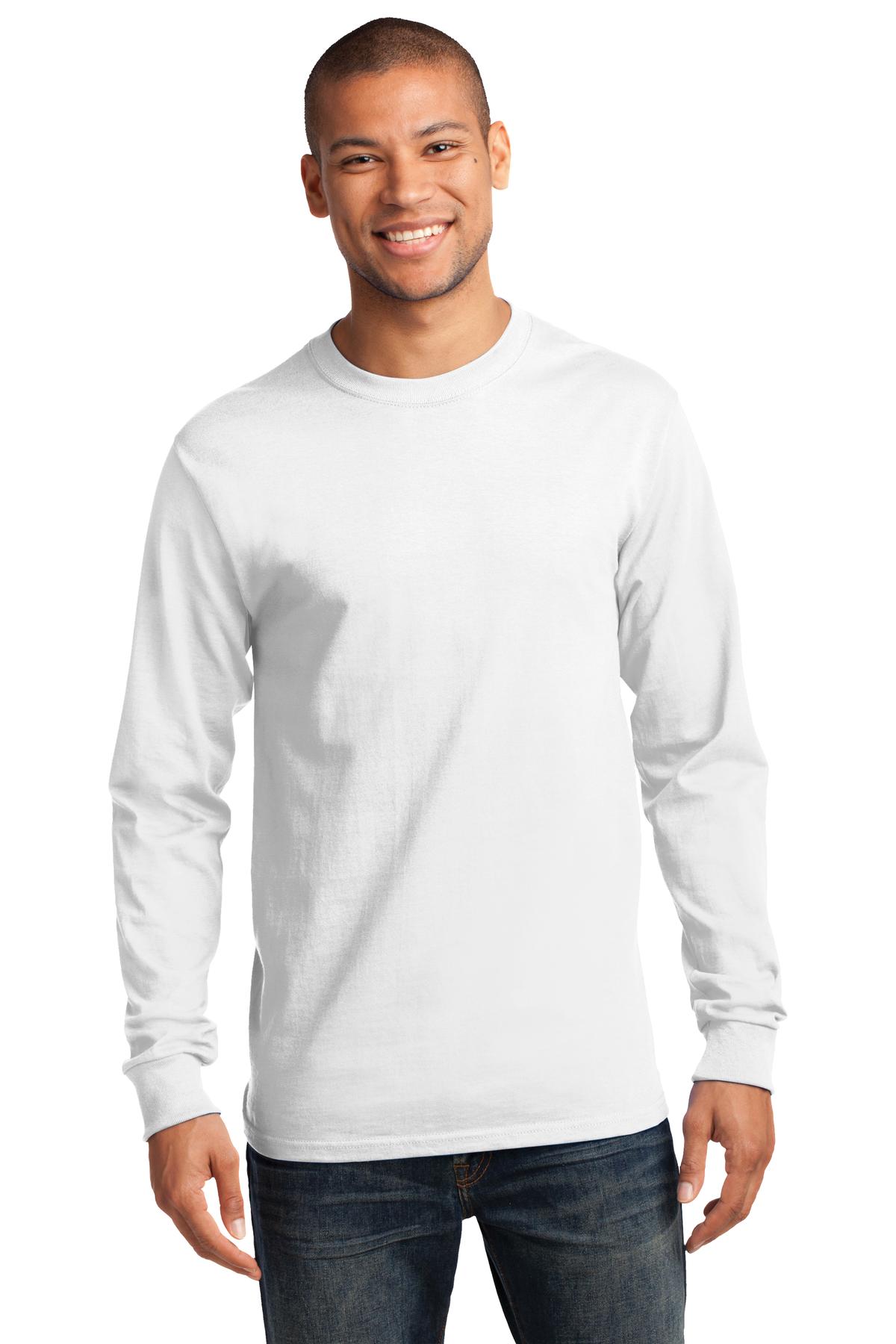 Port & Co™ Tall Long Sleeve Essential Tee. PC61LST