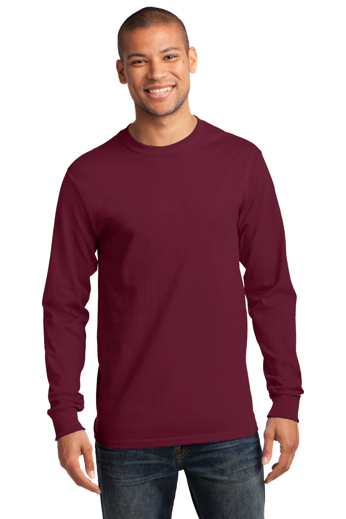 Port & Co™ Long Sleeve Essential Tee. PC61LS