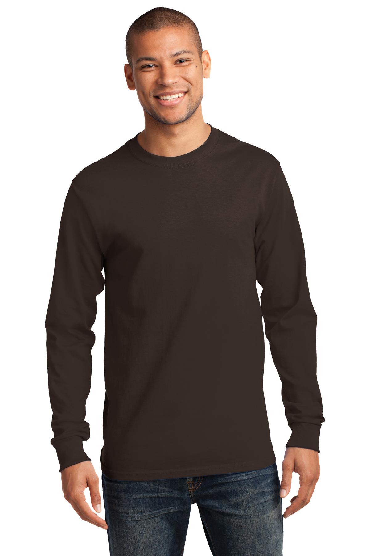 Port & Co™ Long Sleeve Essential Tee. PC61LS