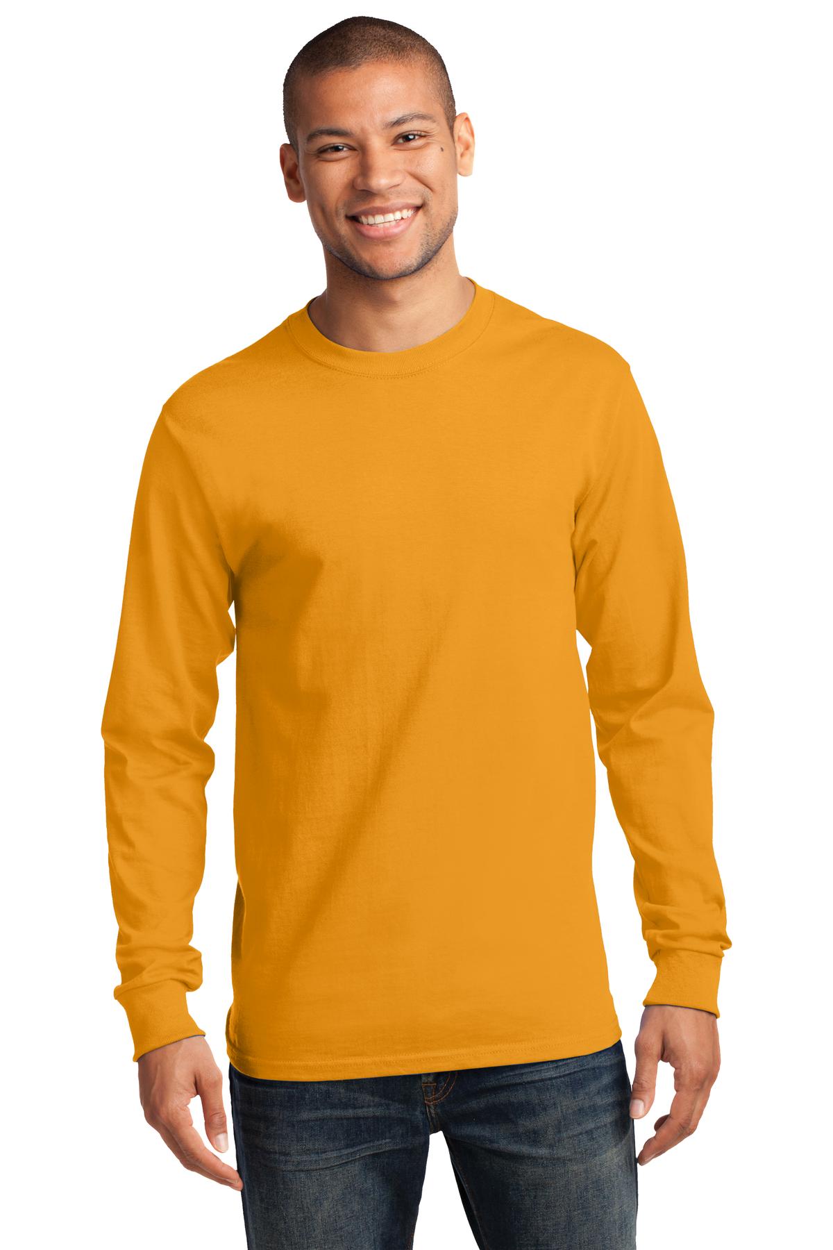 Port & Co™ Long Sleeve Essential Tee. PC61LS