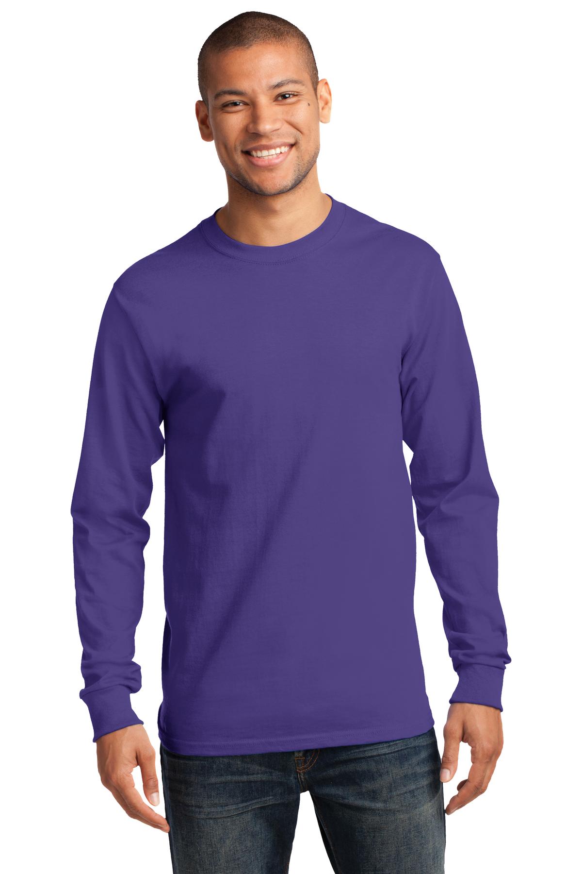 Port & Co™ Long Sleeve Essential Tee. PC61LS