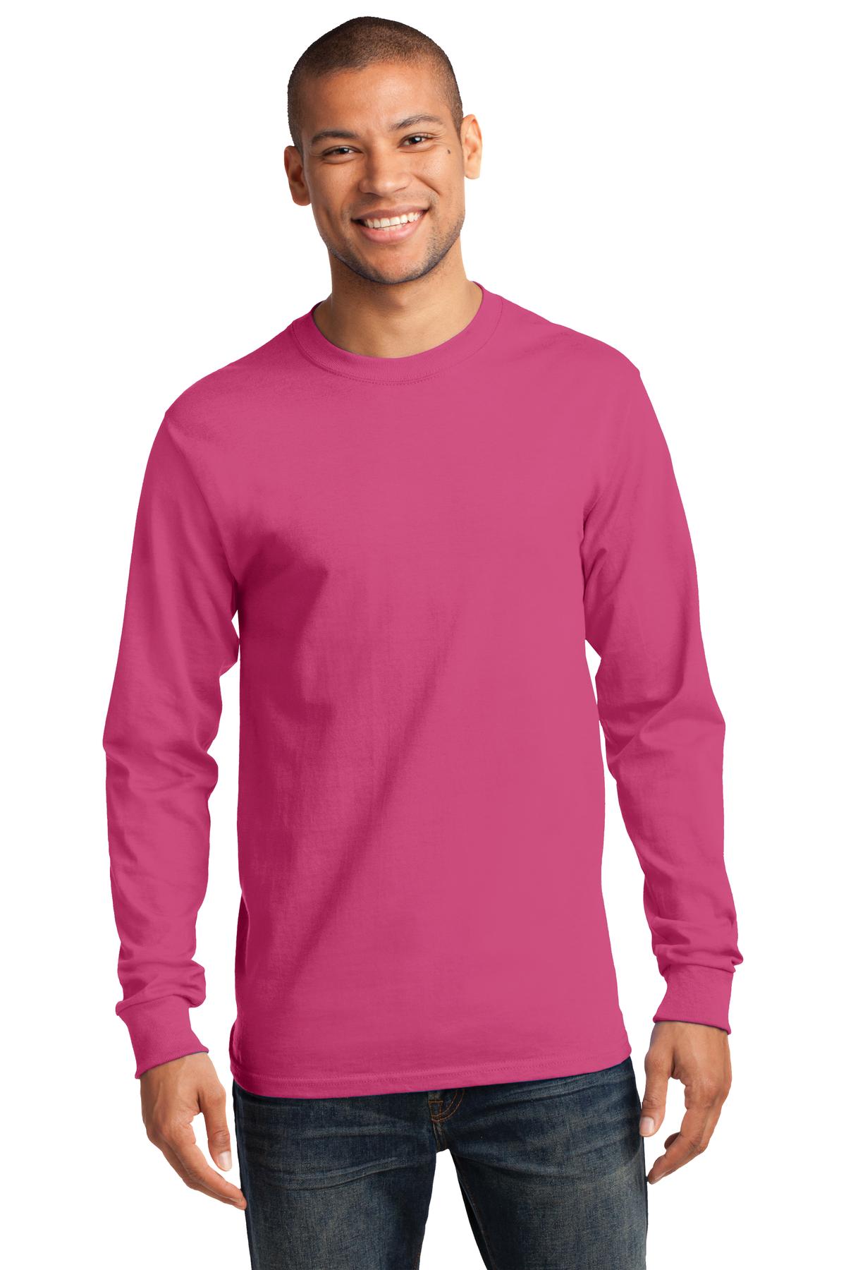 Port & Co™ Long Sleeve Essential Tee. PC61LS