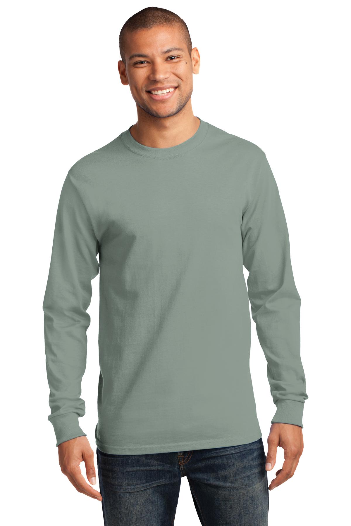 Port & Co™ Long Sleeve Essential Tee. PC61LS
