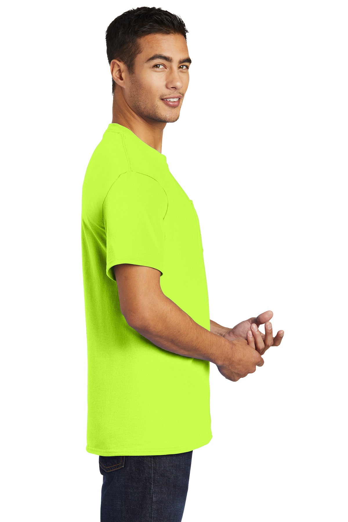 Port & Co™ Essential Pocket Tee. PC61P