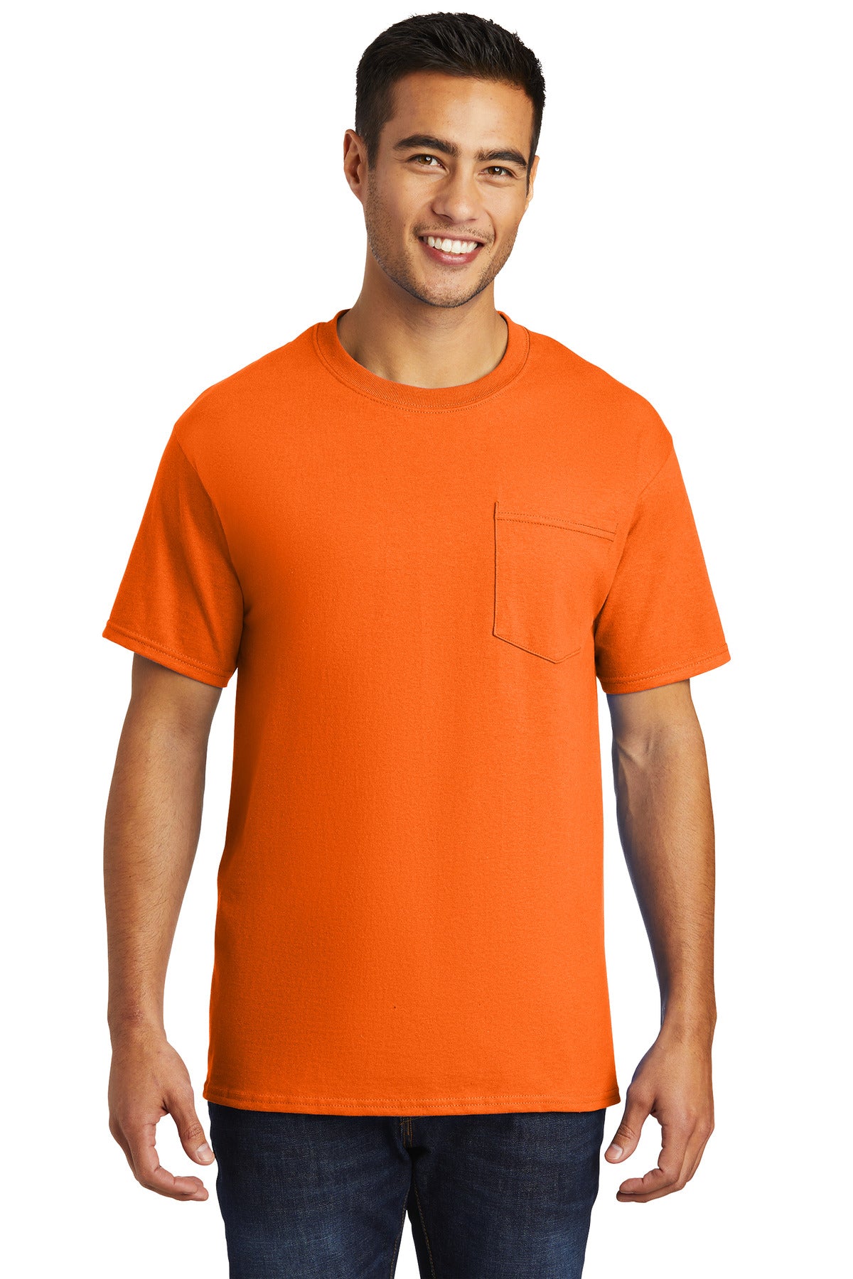 Port & Co™ Essential Pocket Tee. PC61P