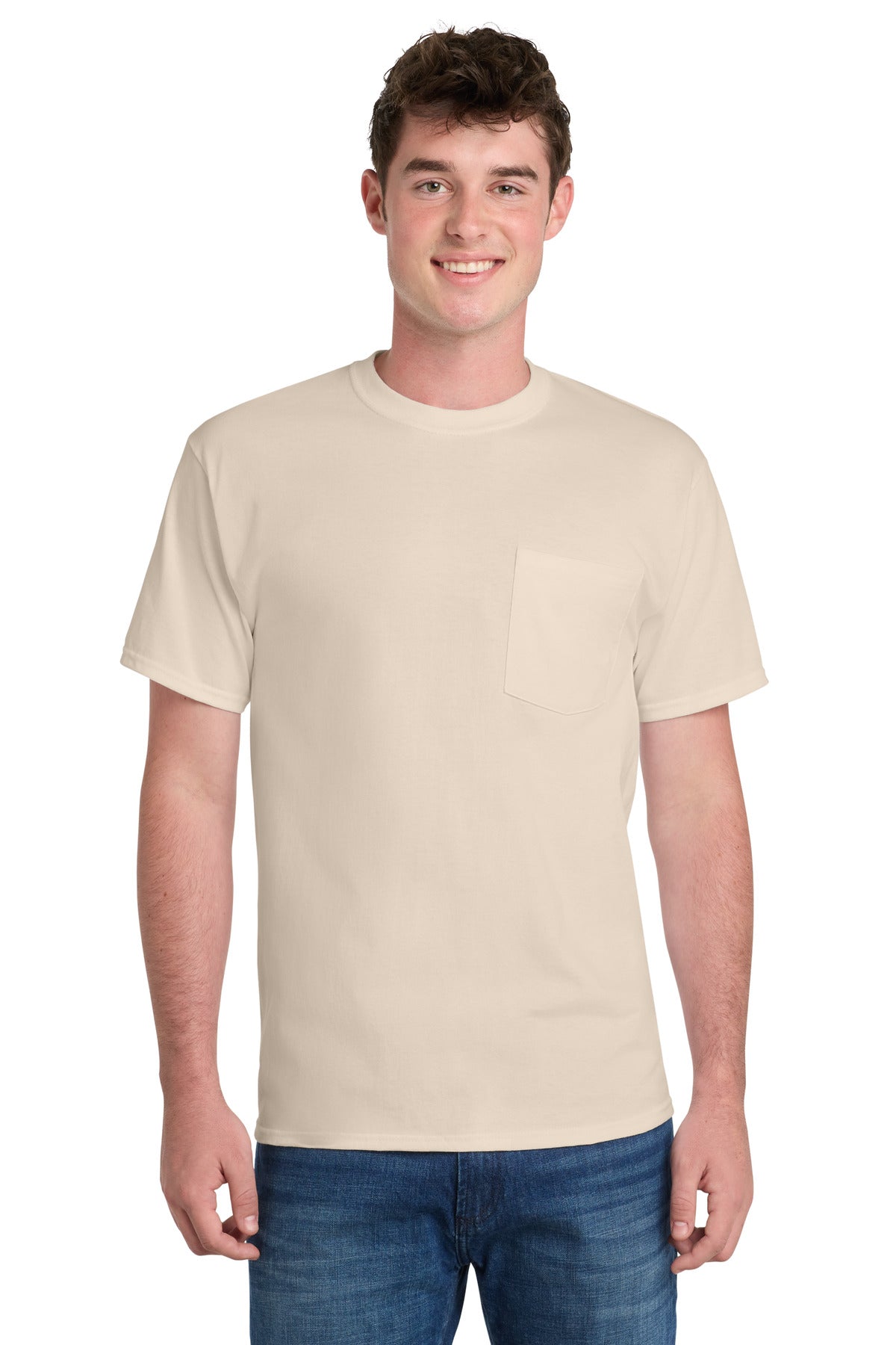 Port & Co™ Essential Pocket Tee. PC61P
