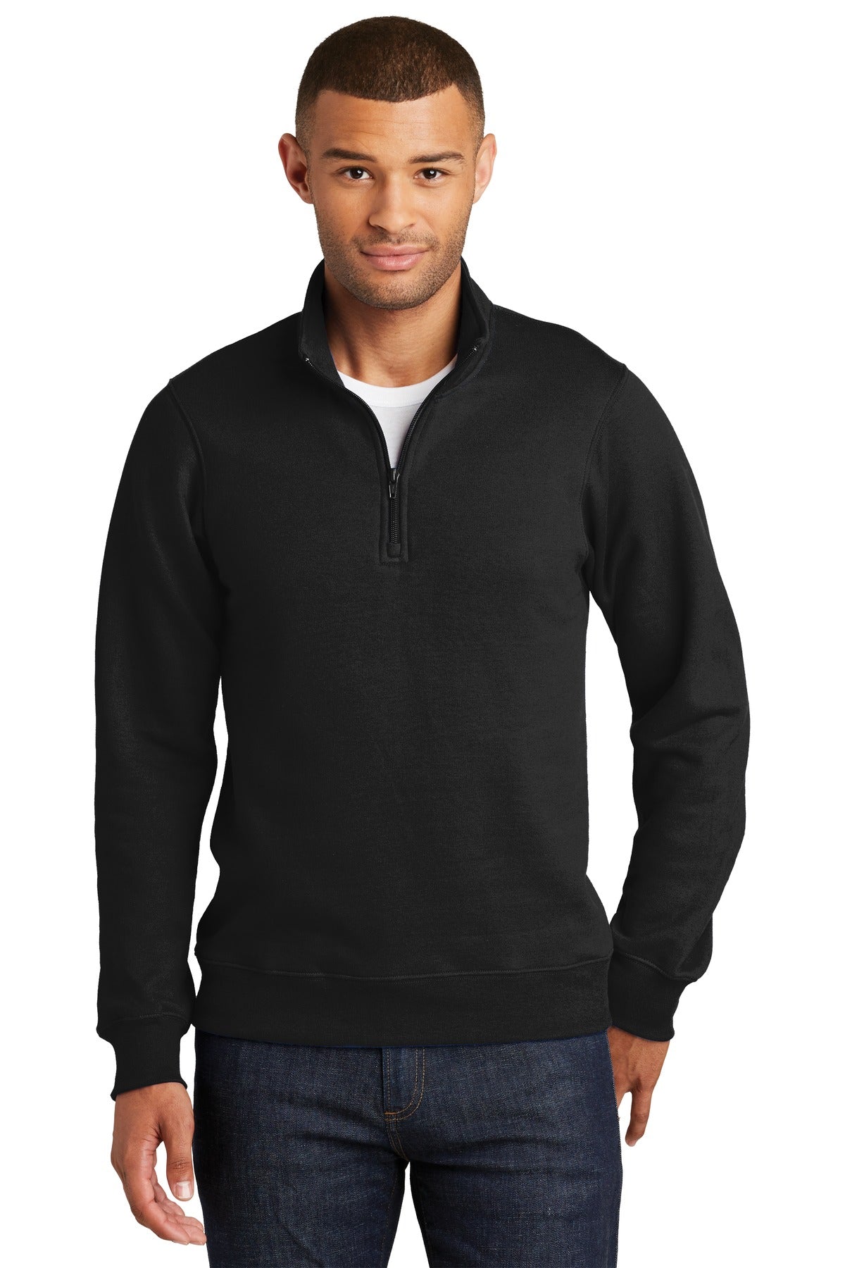 Port & Co™ Fan Favorite Fleece 1/4-Zip Pullover Sweatshirt. PC850Q