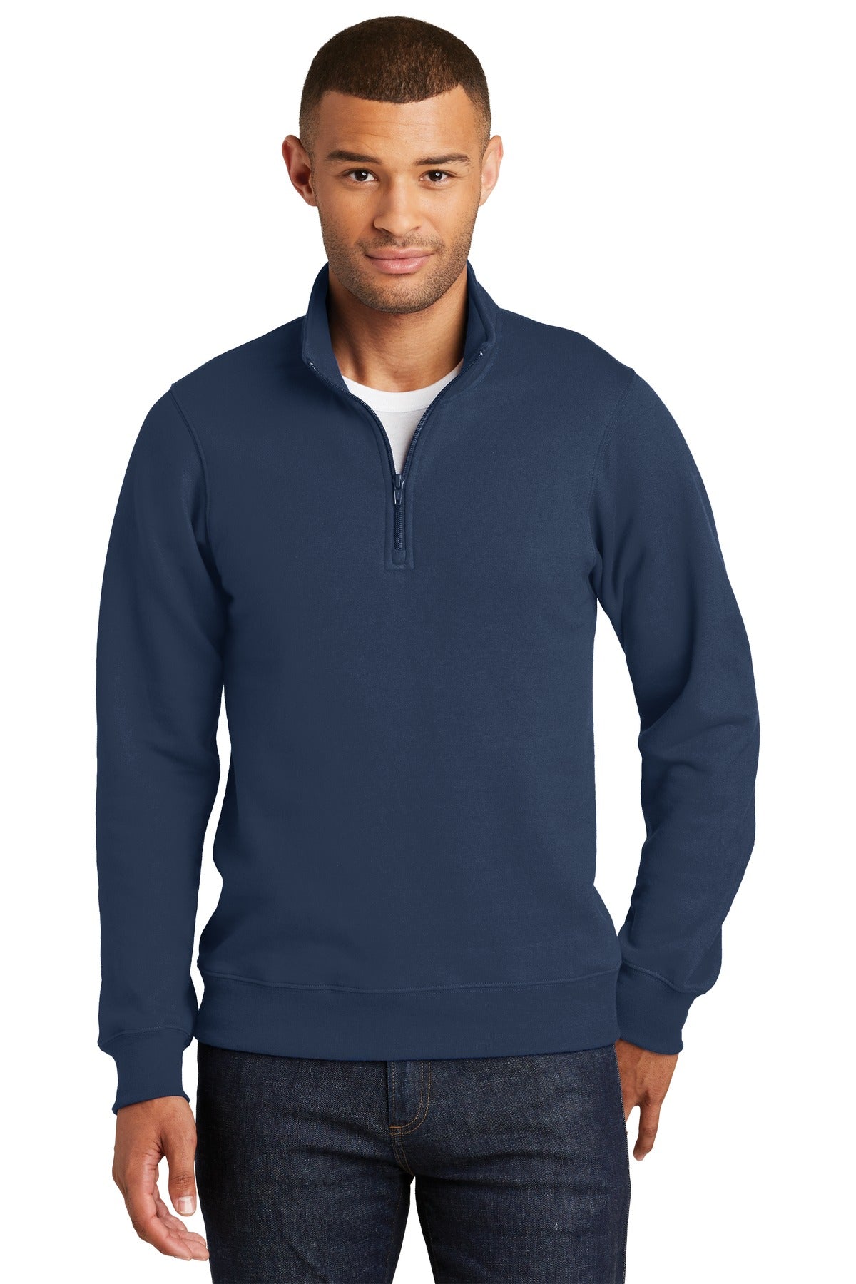 Port & Co™ Fan Favorite Fleece 1/4-Zip Pullover Sweatshirt. PC850Q