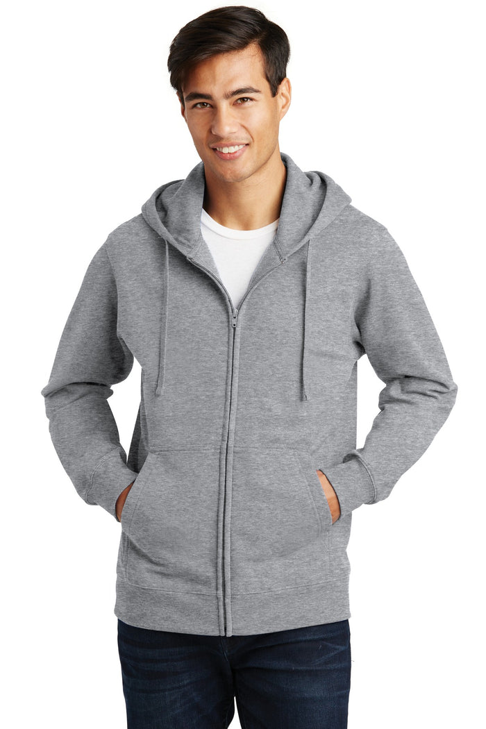 Port & Co™ Fan Favorite Fleece Full-Zip Hooded Sweatshirt. PC850ZH