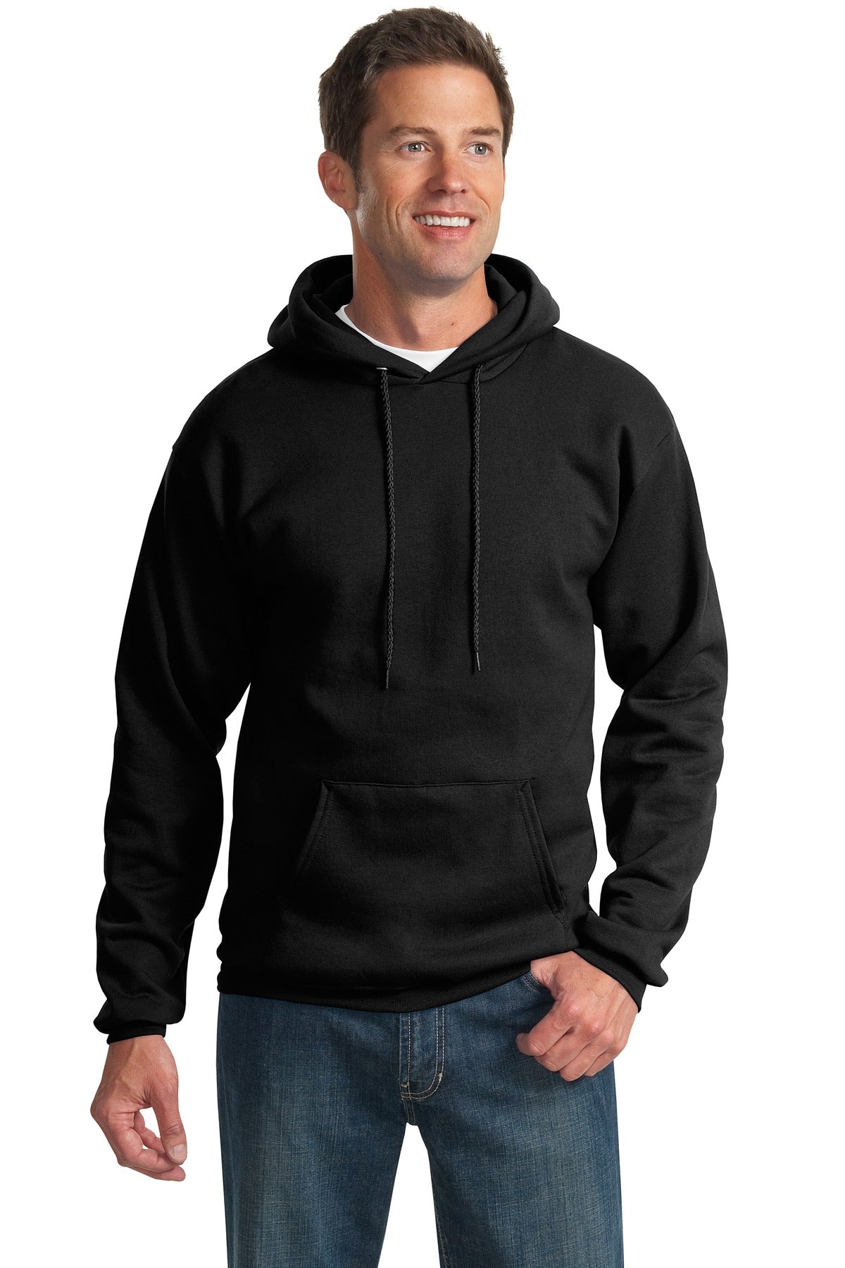 Port & Co™ Essential Fleece Pullover Hooded Sweatshirt.  PC90H