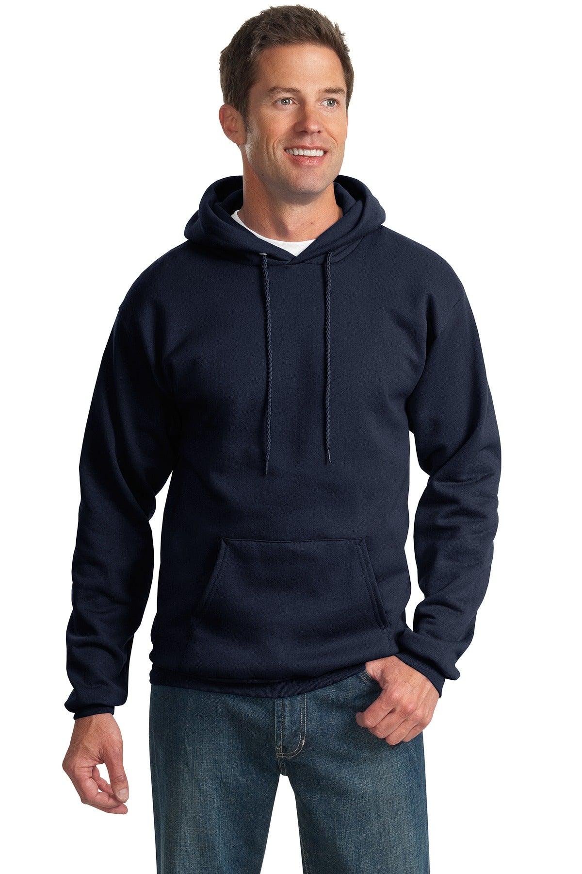 Port & Co™ Tall Essential Fleece Pullover Hooded Sweatshirt. PC90HT