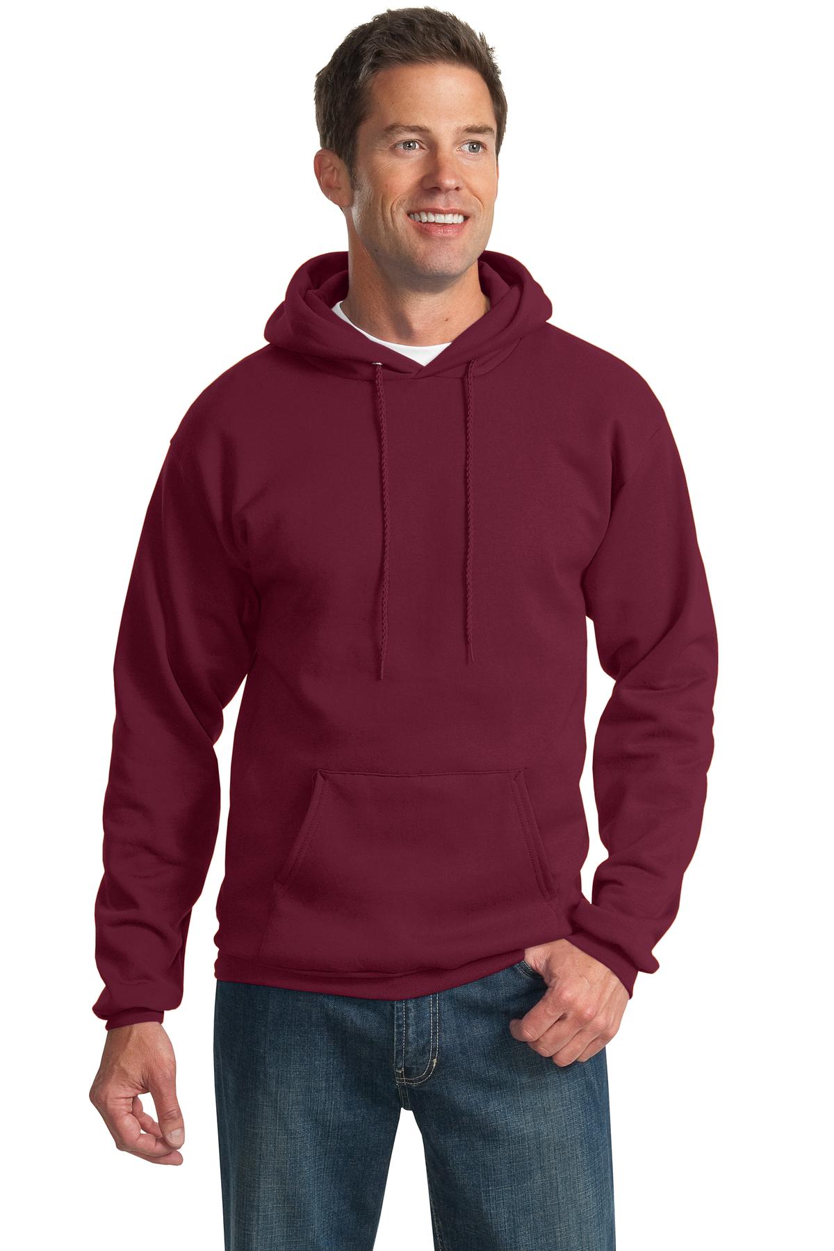 Port & Co™ Essential Fleece Pullover Hooded Sweatshirt.  PC90H
