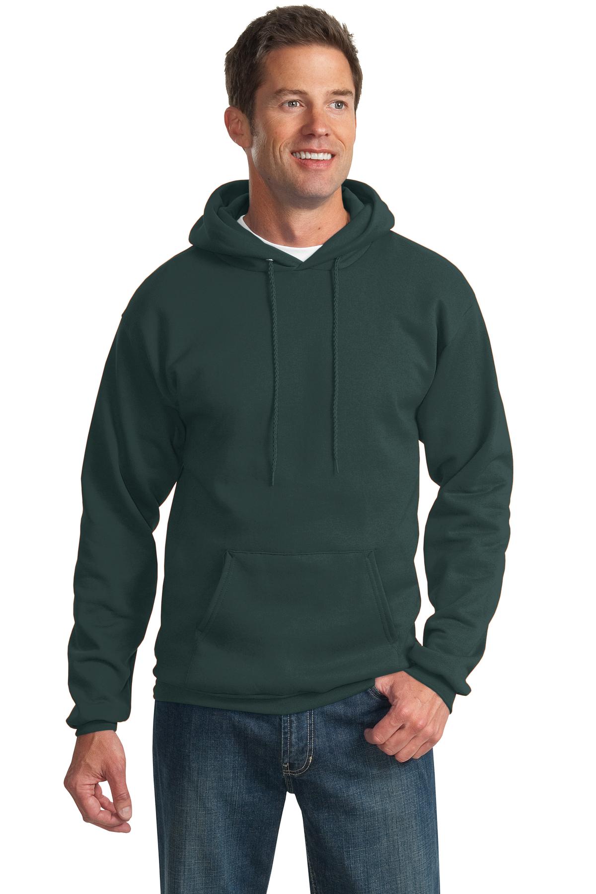 Port & Co™ Tall Essential Fleece Pullover Hooded Sweatshirt. PC90HT
