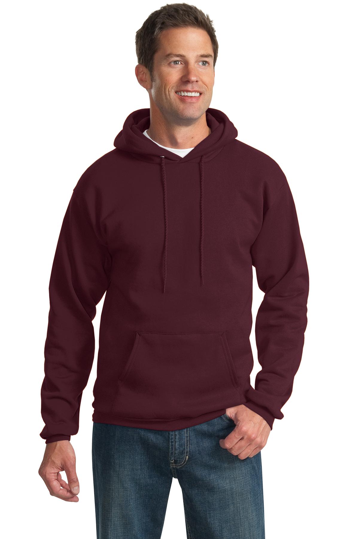 Port & Co™ Tall Essential Fleece Pullover Hooded Sweatshirt. PC90HT