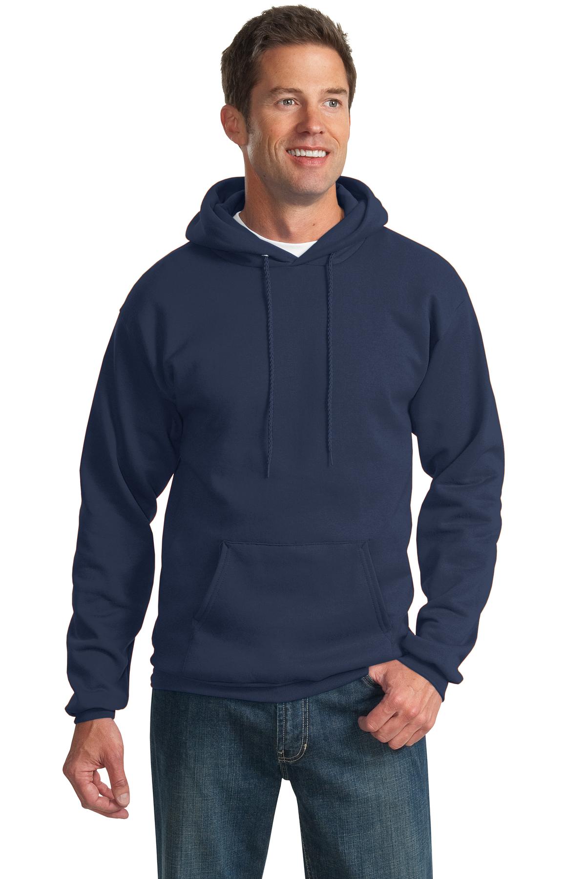 Port & Co™ Essential Fleece Pullover Hooded Sweatshirt.  PC90H