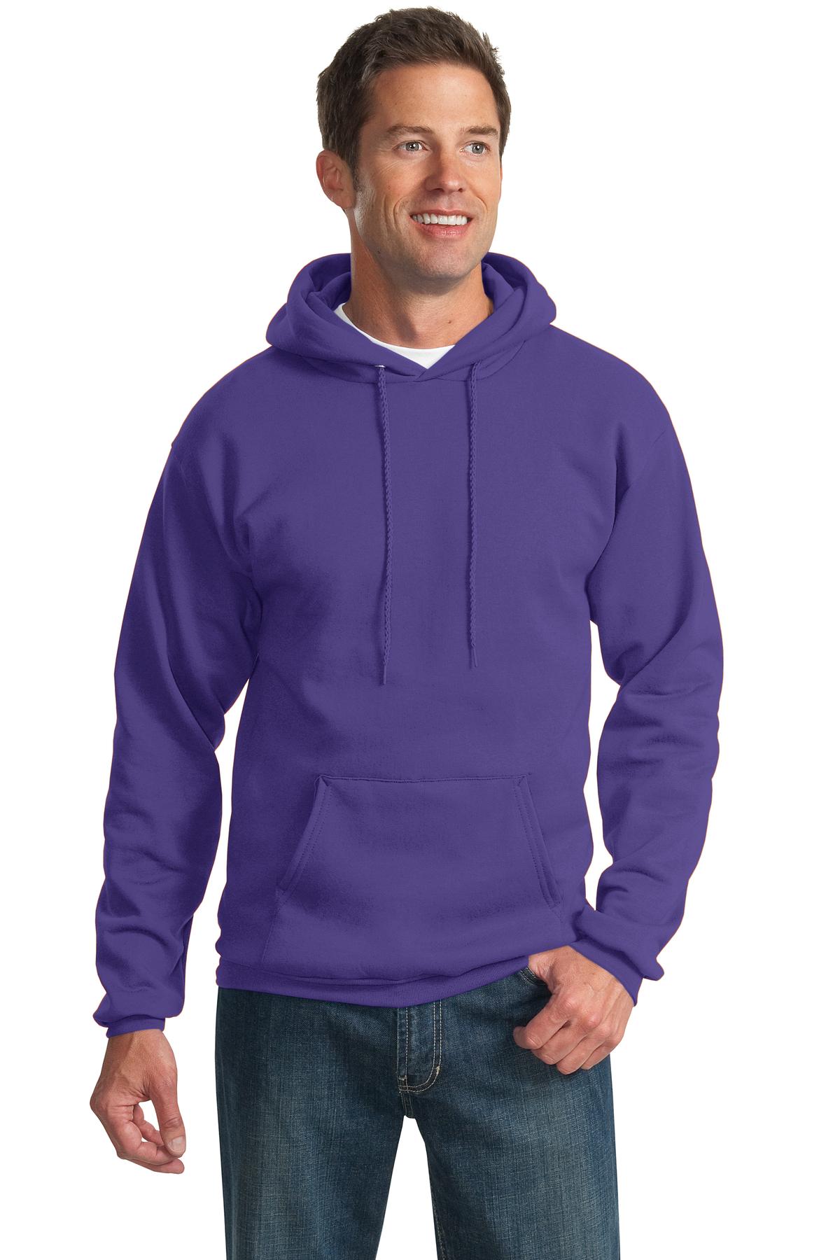 Port & Co™ Essential Fleece Pullover Hooded Sweatshirt.  PC90H