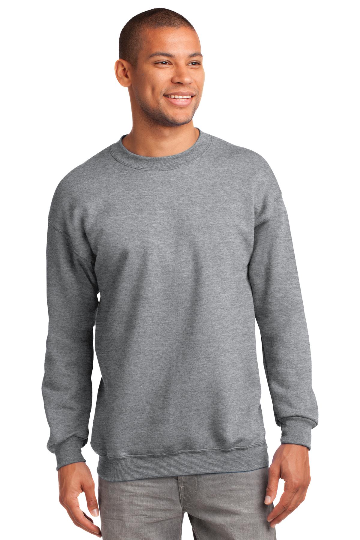 Port & Co™ Tall Essential Fleece Crewneck Sweatshirt. PC90T