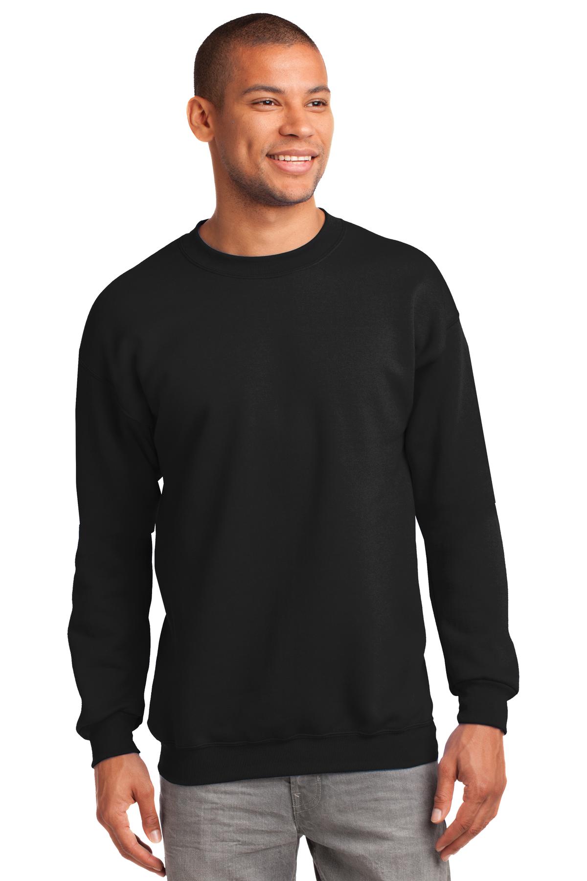 Port & Co™ Tall Essential Fleece Crewneck Sweatshirt. PC90T